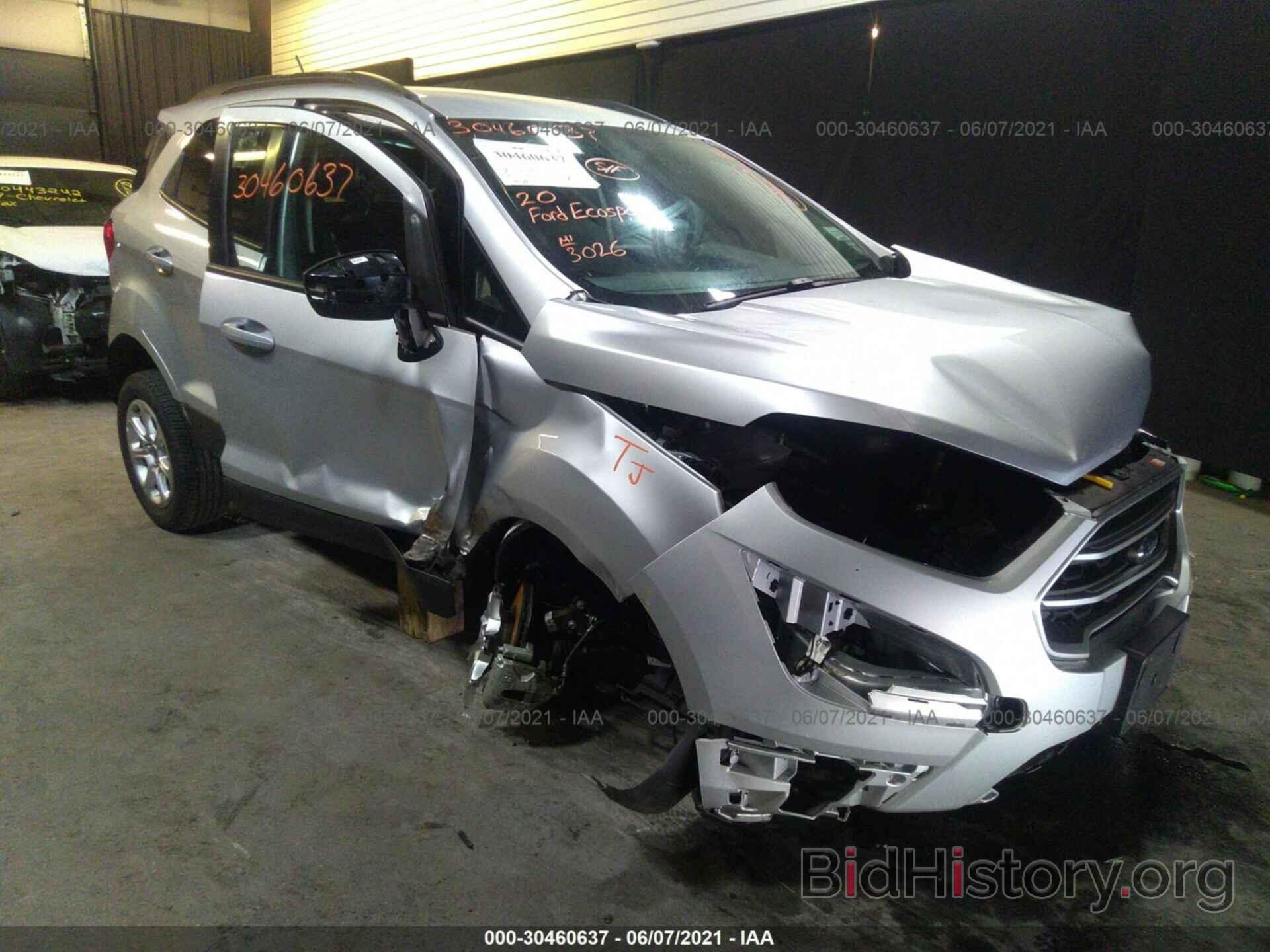 Photo MAJ6S3GL9LC387856 - FORD ECOSPORT 2020