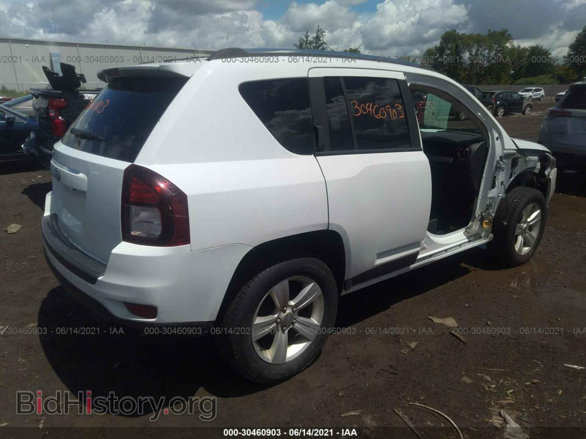 2014 JEEP COMPASS - VIN: 1C4NJDBB4ED842199 - Фото 4