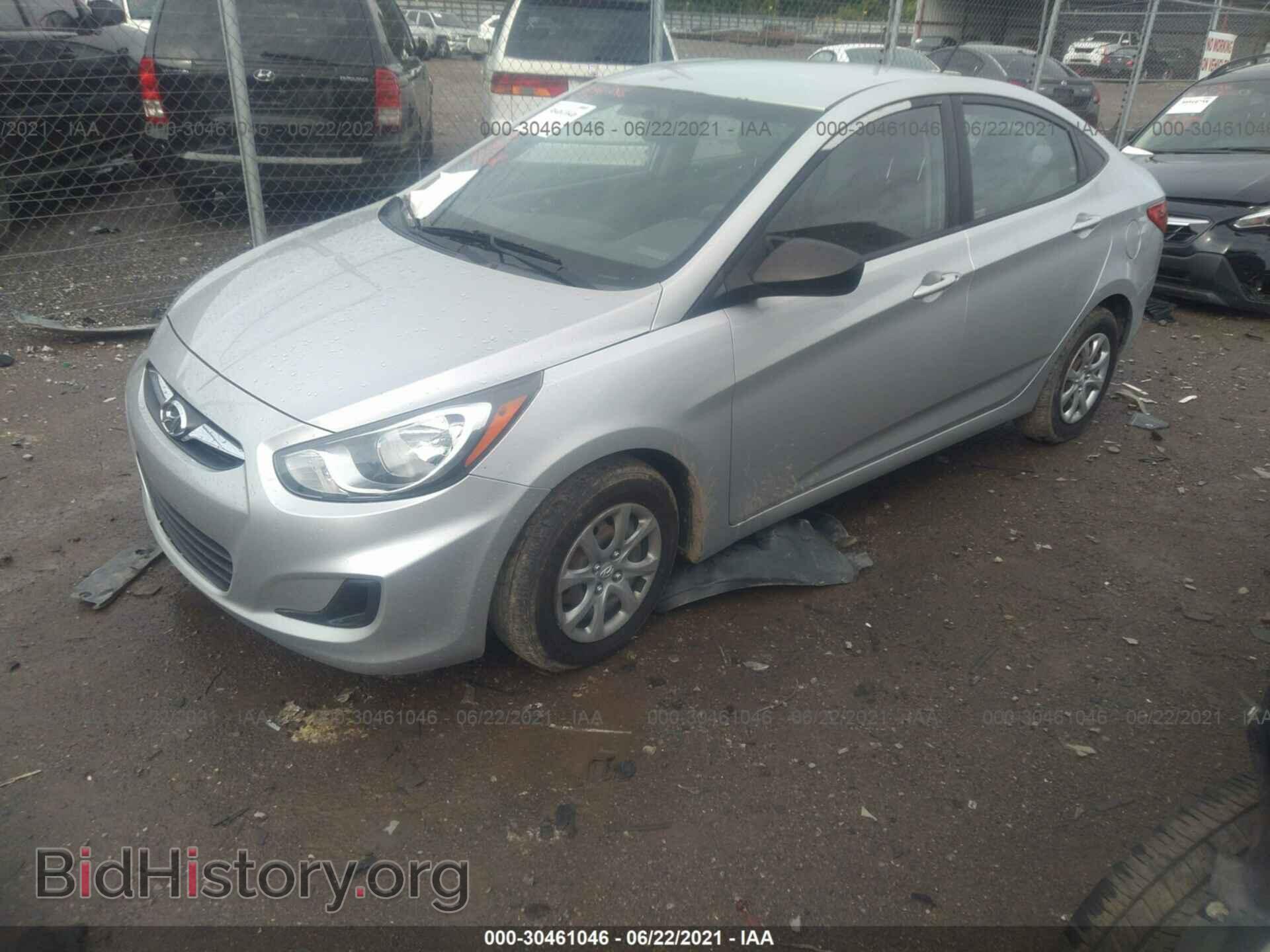 2013 HYUNDAI ACCENT - VIN: KMHCT4AE5DU475563 - Фото 2