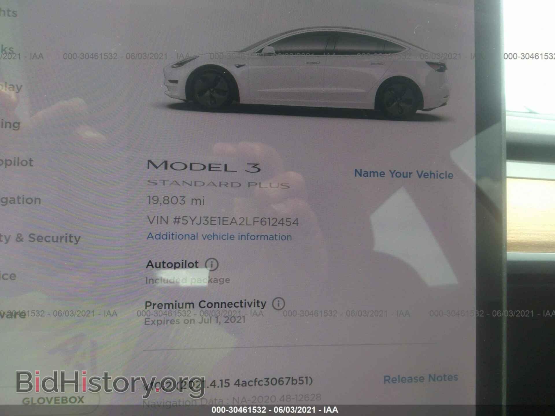 2020 TESLA MODEL 3 - VIN: 5YJ3E1EA2LF612454 - Photo 7