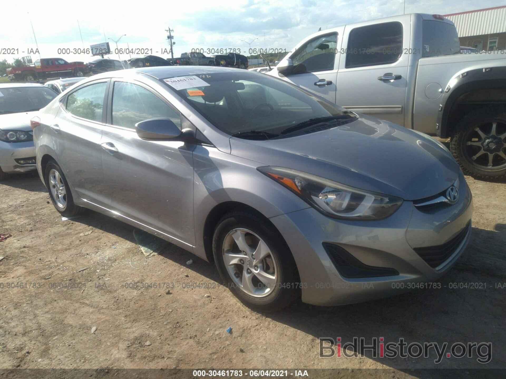 Photo 5NPDH4AEXFH650574 - HYUNDAI ELANTRA 2015