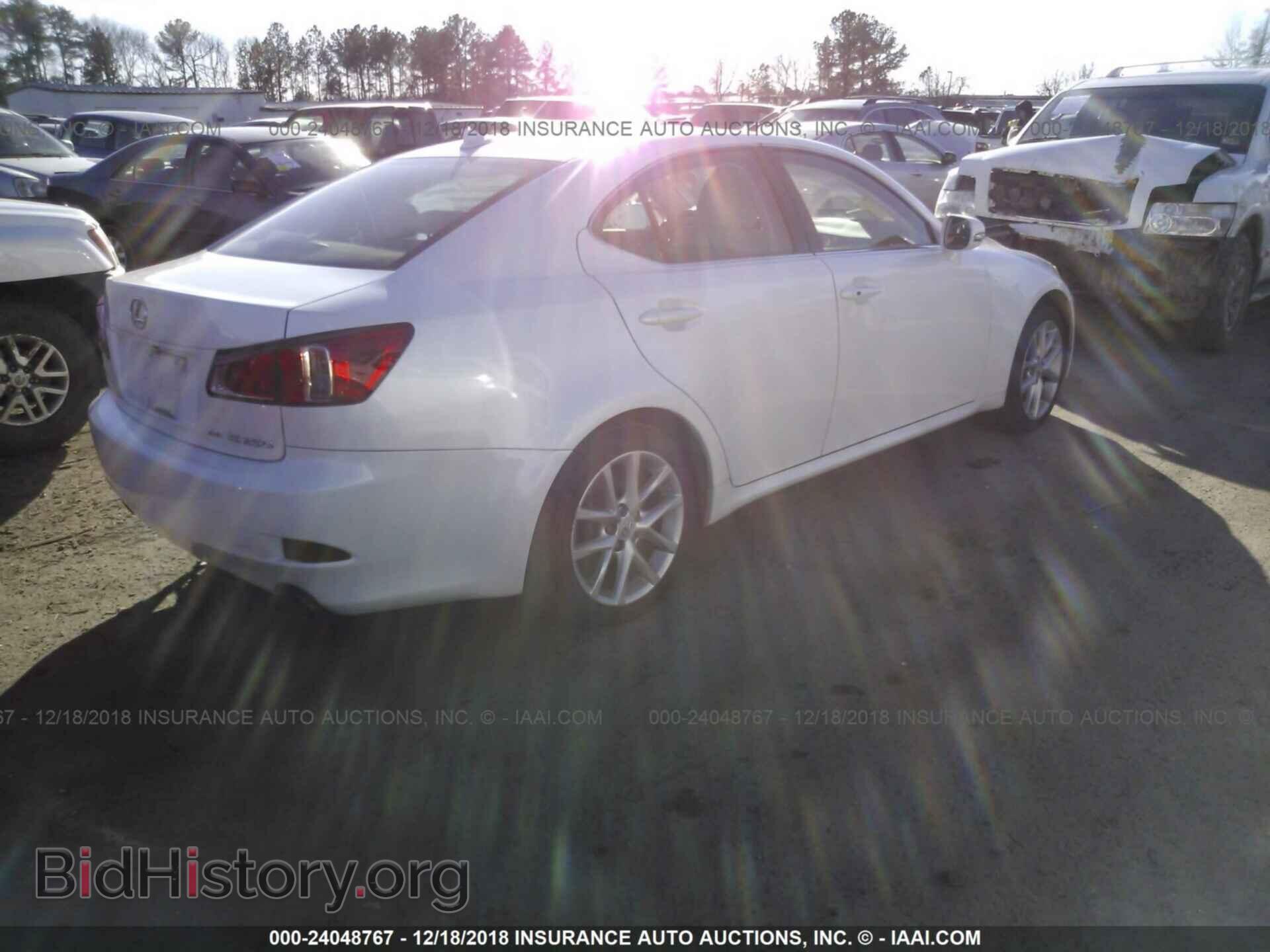2011 LEXUS IS - VIN: JTHCF5C24B5052144 - Фото 4