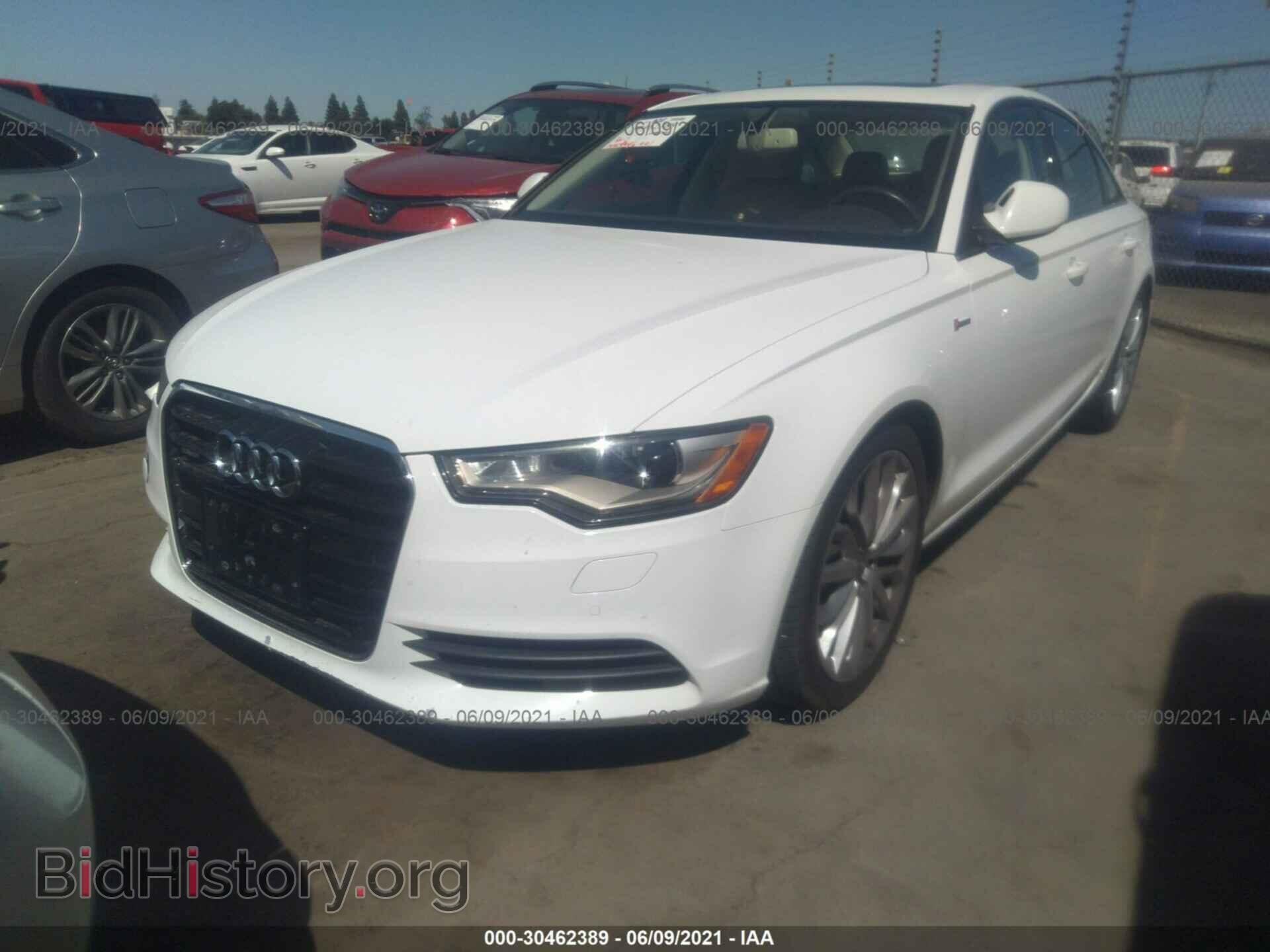 2012 AUDI A6 - VIN: WAUBGAFC8CN015264 - Фото 2