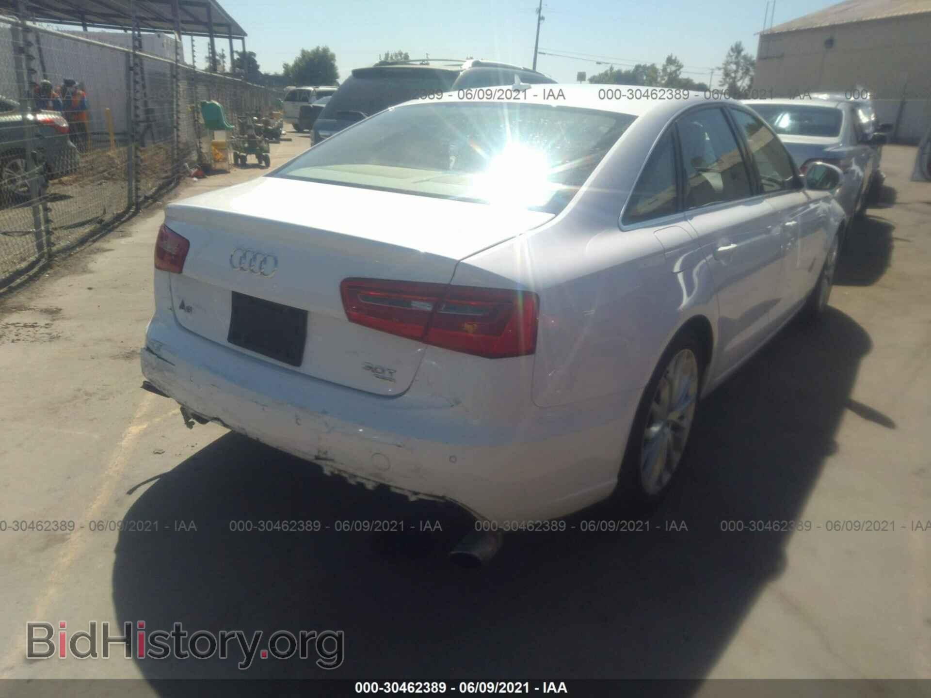 2012 AUDI A6 - VIN: WAUBGAFC8CN015264 - Фото 4