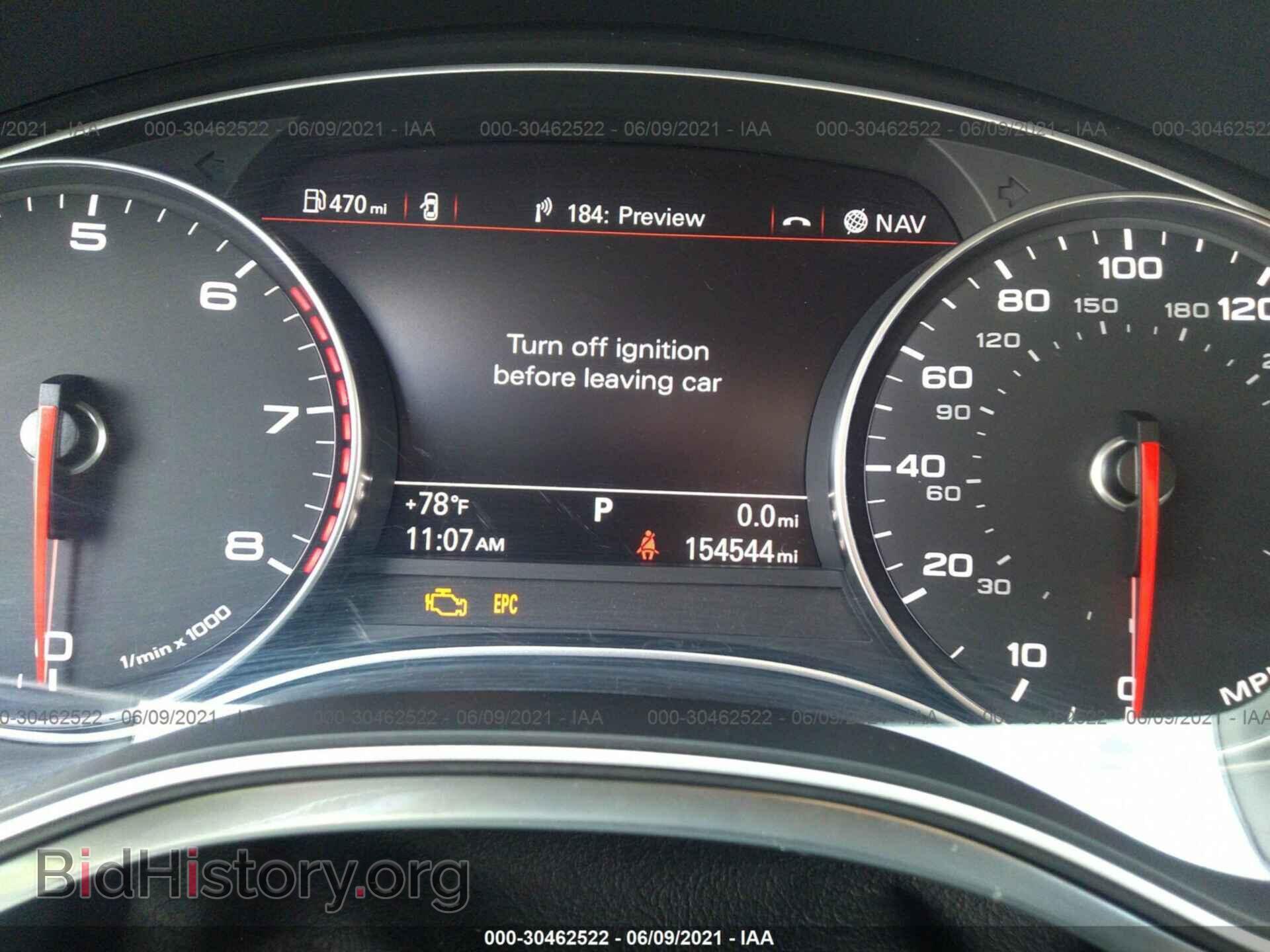 2013 AUDI A6 - VIN: WAUGFAFC1DN152816 - Фото 7
