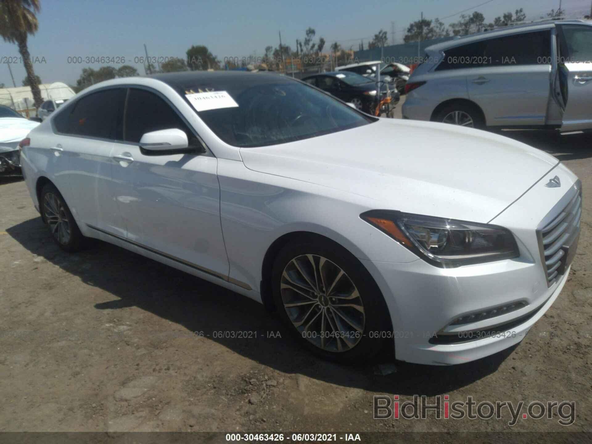 Photo KMHGN4JE1GU111740 - HYUNDAI GENESIS 2016