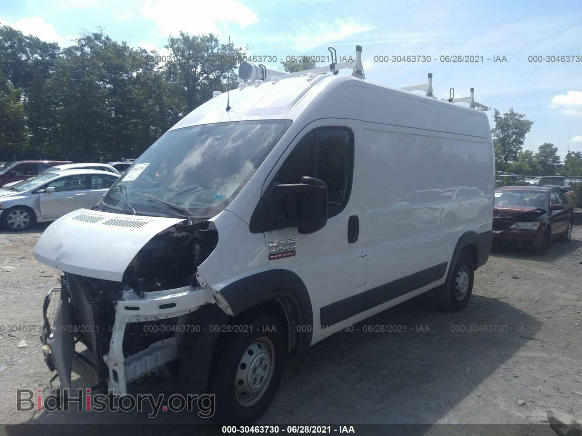2018 RAM PROMASTER CARGO VAN - VIN: 3C6TRVCG6JE159873 - Фото 2