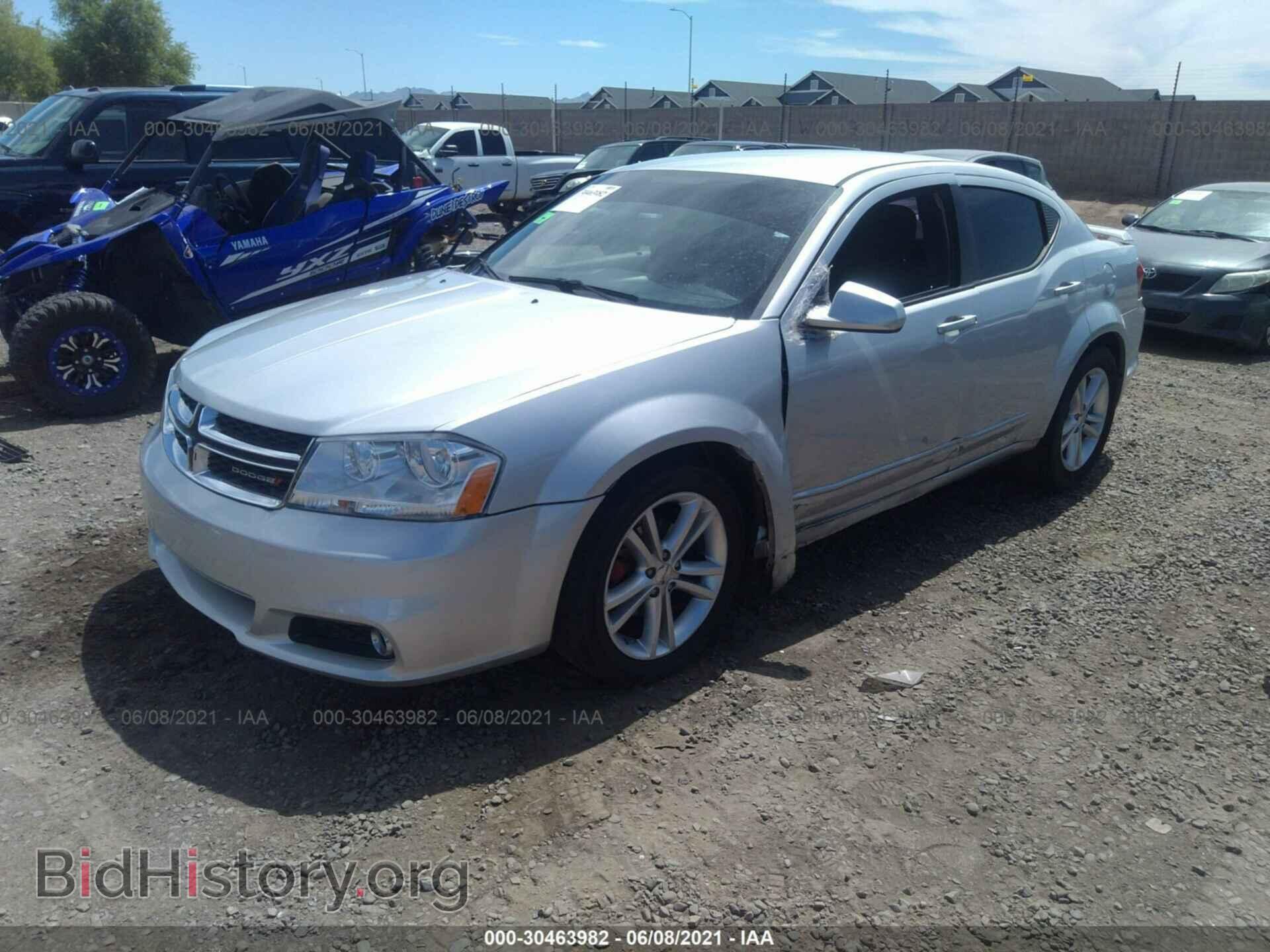 2012 DODGE AVENGER - VIN: 1C3CDZEG7CN327941 - Фото 2