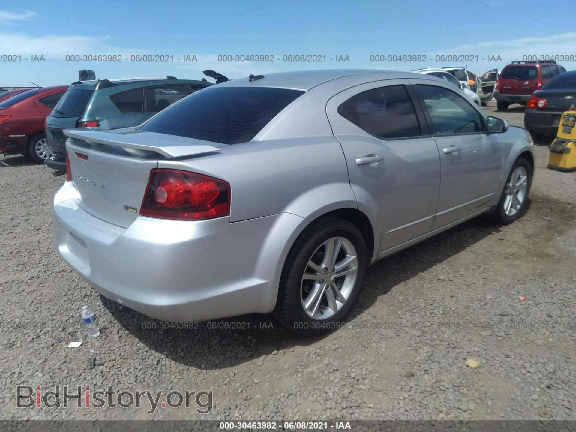 2012 DODGE AVENGER - VIN: 1C3CDZEG7CN327941 - Фото 4