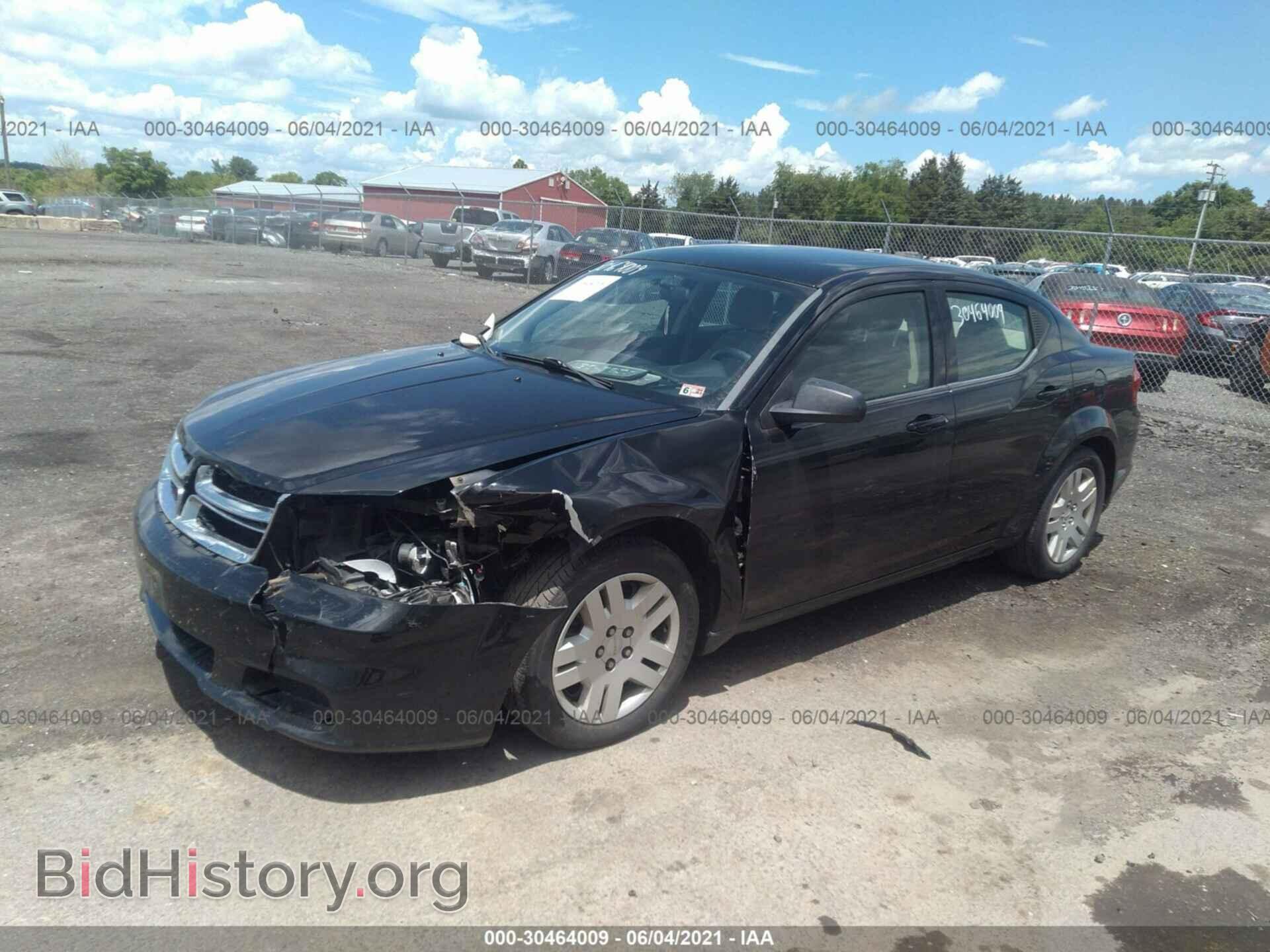 2014 DODGE AVENGER - VIN: 1C3CDZAB0EN147178 - Фото 2