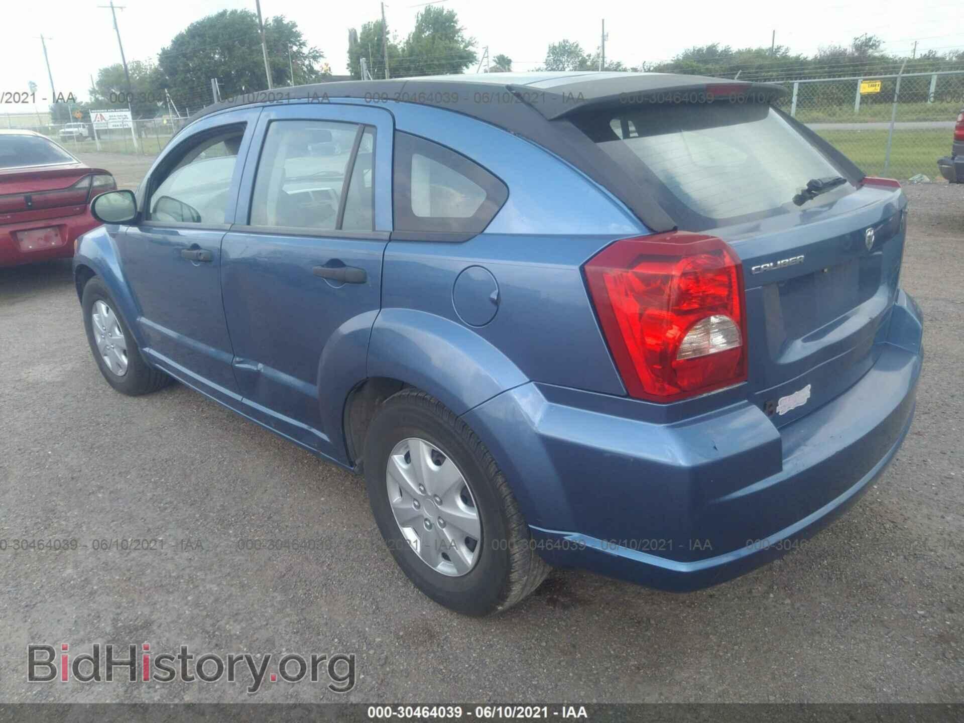2007 DODGE CALIBER - VIN: 1B3HB28B47D541085 - Фото 3