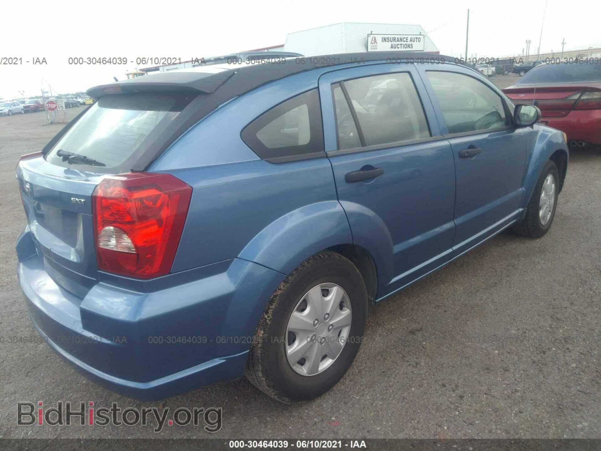2007 DODGE CALIBER - VIN: 1B3HB28B47D541085 - Фото 4