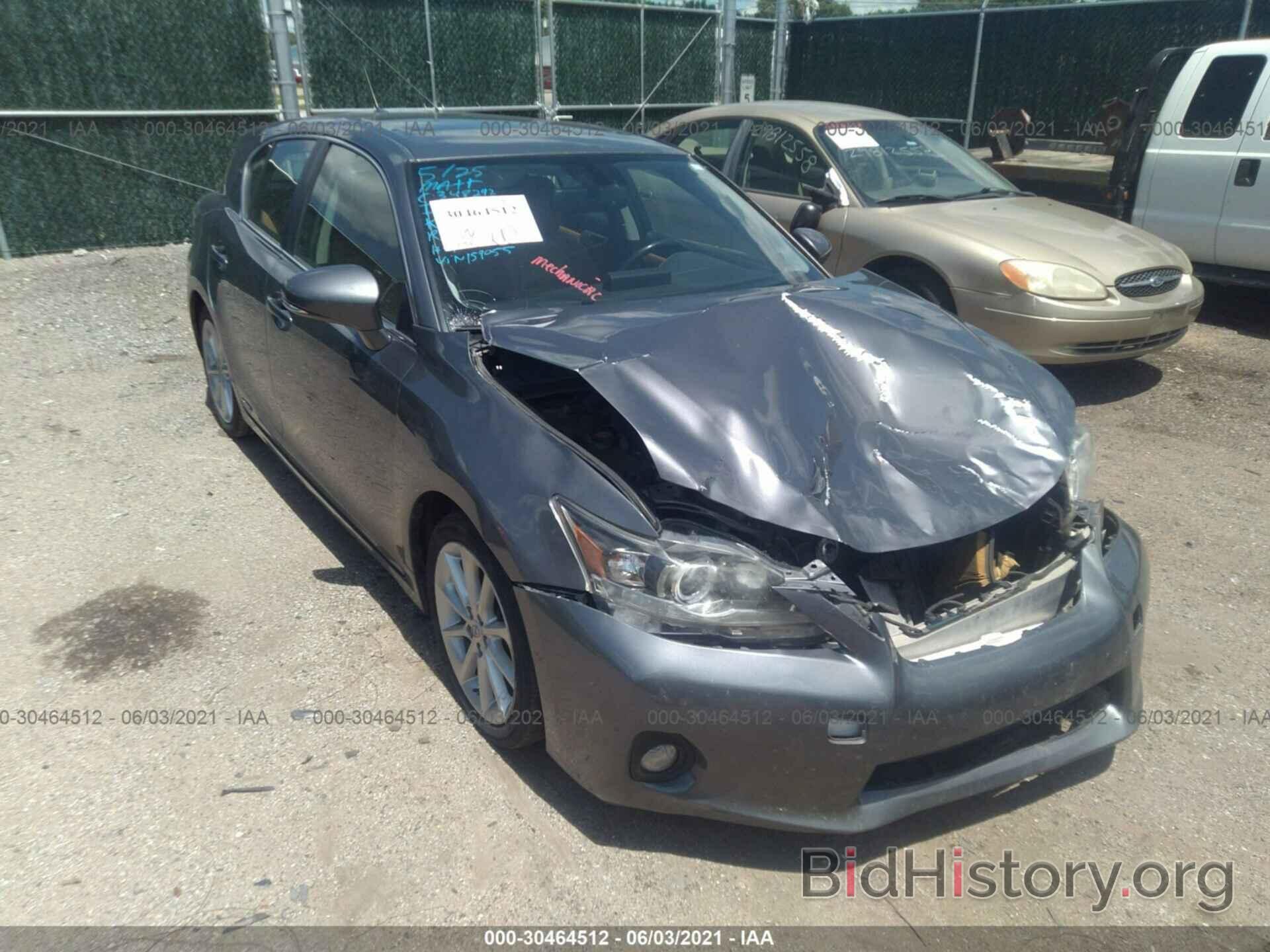 Фотография JTHKD5BH9D2159055 - LEXUS CT 200H 2013