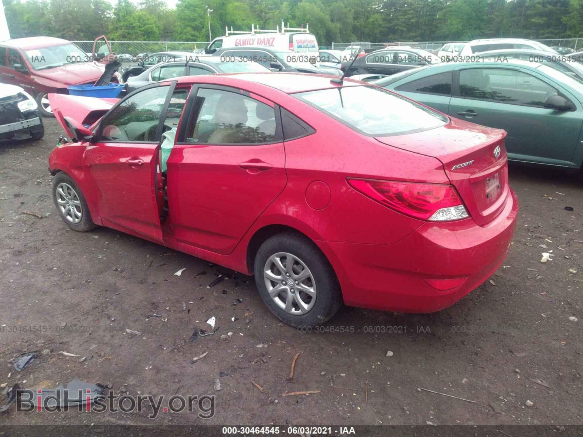 2013 HYUNDAI ACCENT - VIN: KMHCT4AEXDU460766 - Фото 3