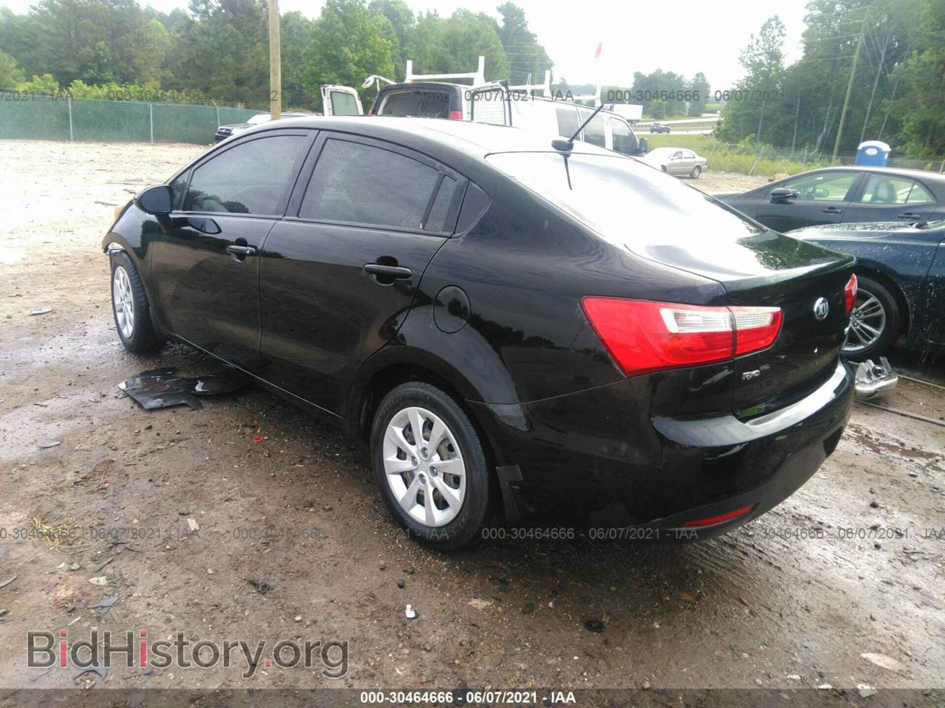 2013 KIA RIO - VIN: KNADM4A38D6310273 - Фото 3