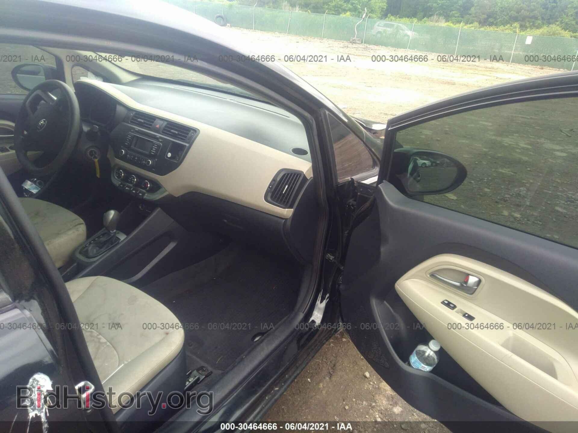 2013 KIA RIO - VIN: KNADM4A38D6310273 - Фото 5