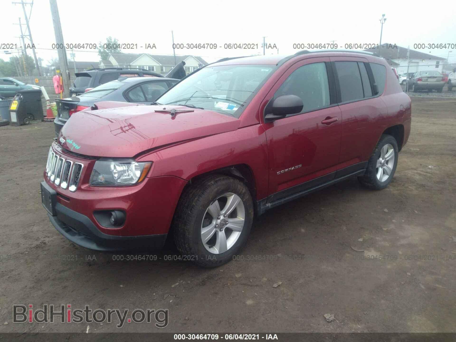 2016 JEEP COMPASS - VIN: 1C4NJDBB9GD746796 - Фото 2