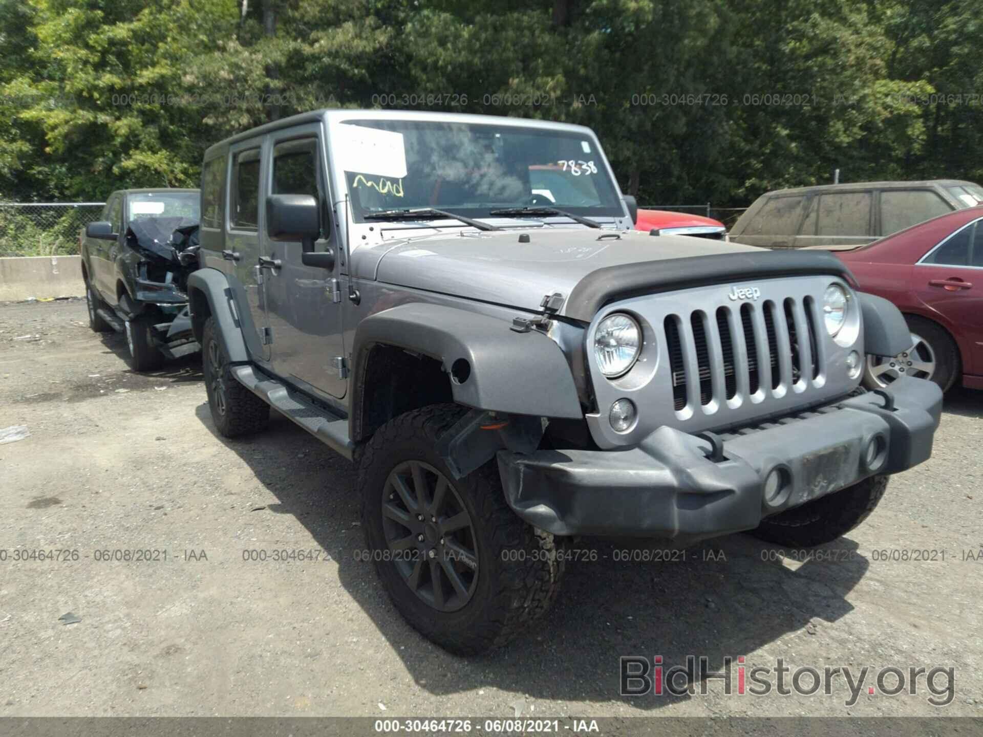 Photo 1C4BJWDG4HL707838 - JEEP WRANGLER UNLIMITED 2017