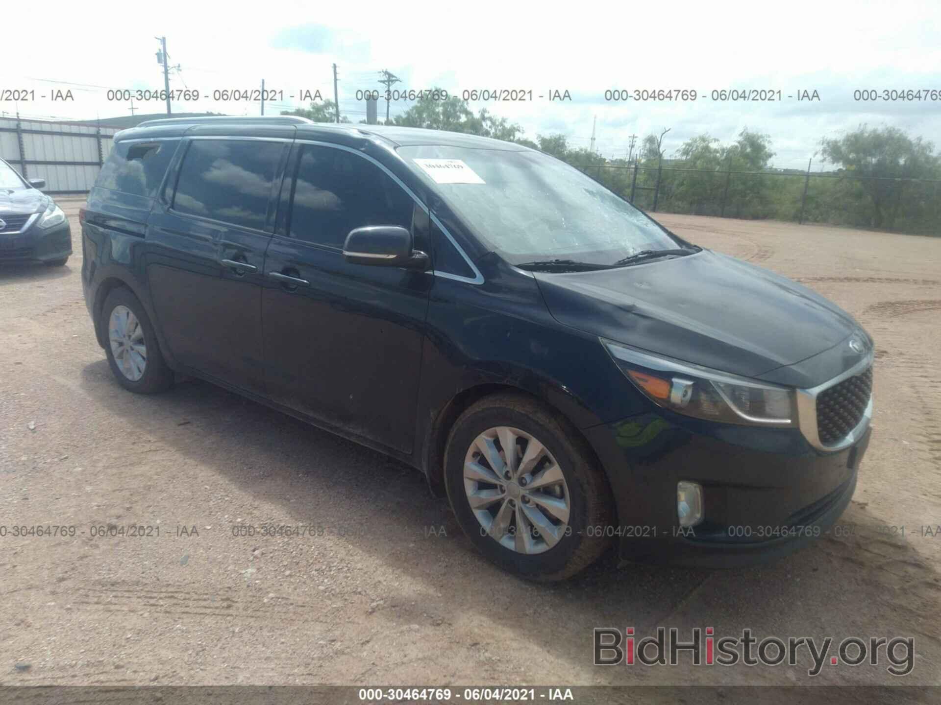 Photo KNDMC5C12G6136339 - KIA SEDONA 2016