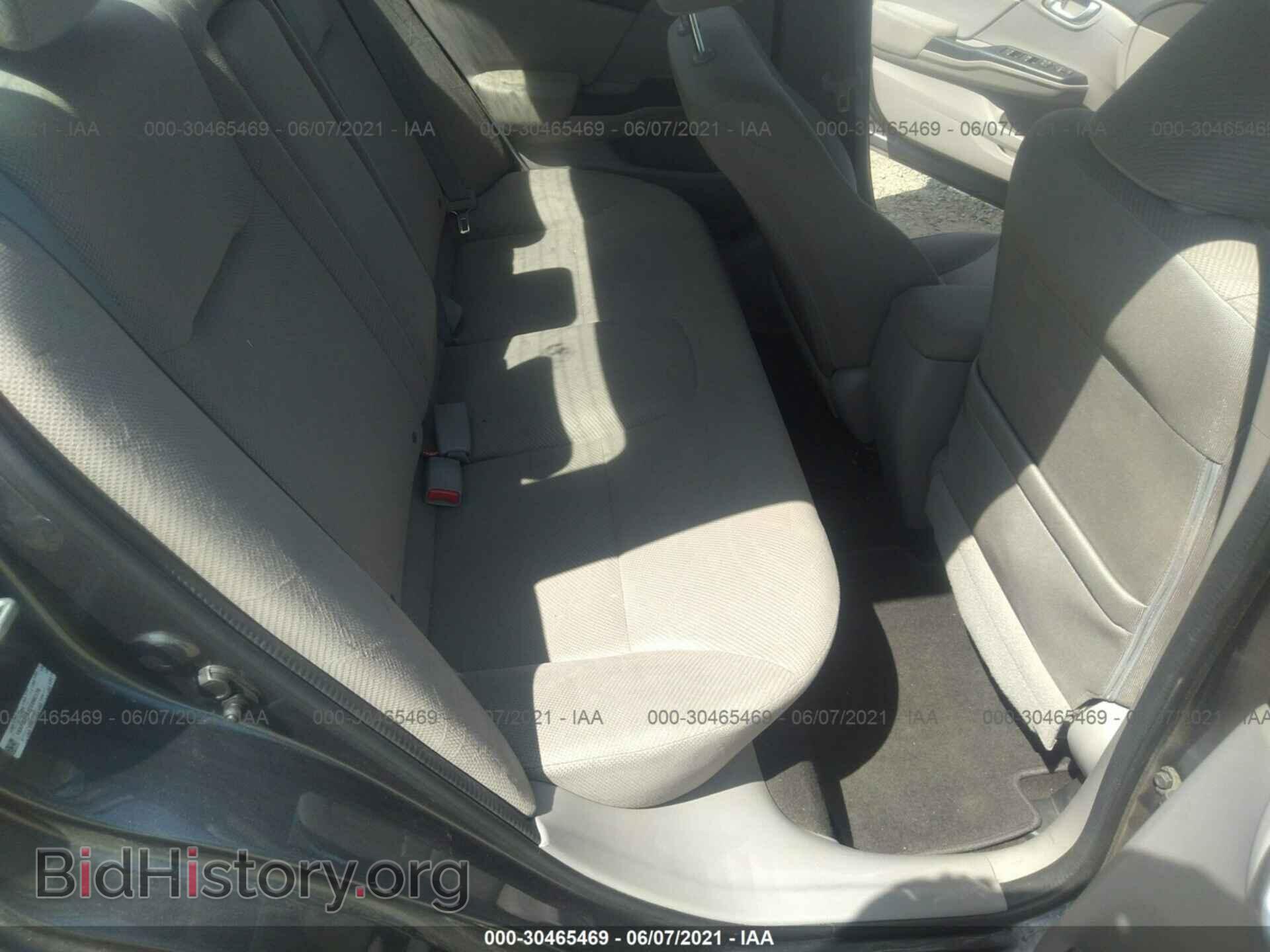 2012 HONDA CIVIC SDN - VIN: 19XFB2F81CE096178 - Фото 8
