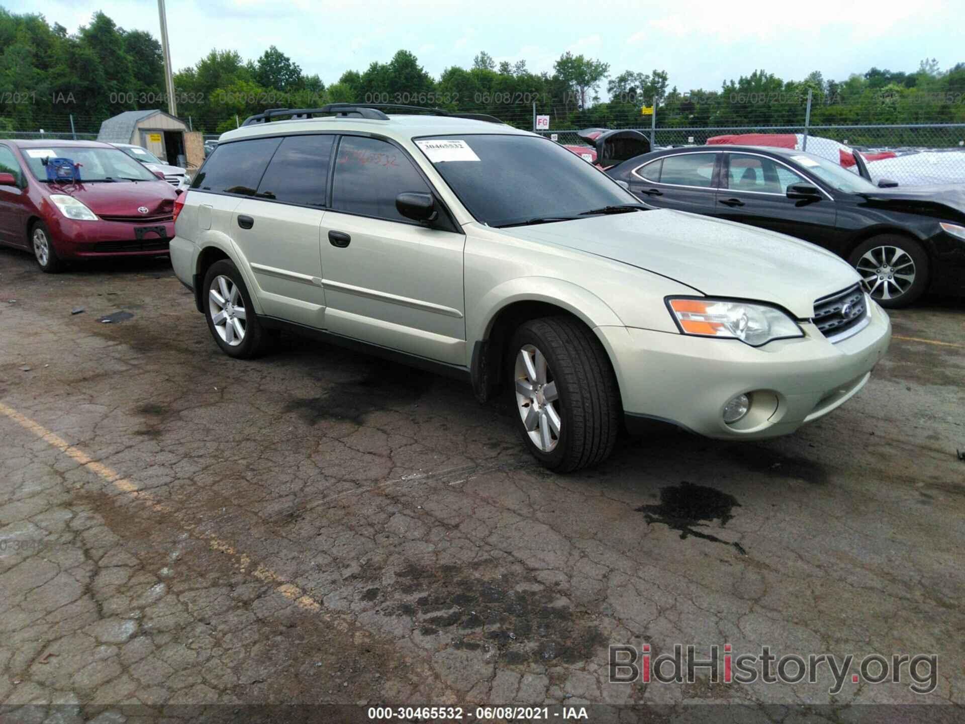 Photo 4S4BP61CX67325329 - SUBARU LEGACY WAGON 2006