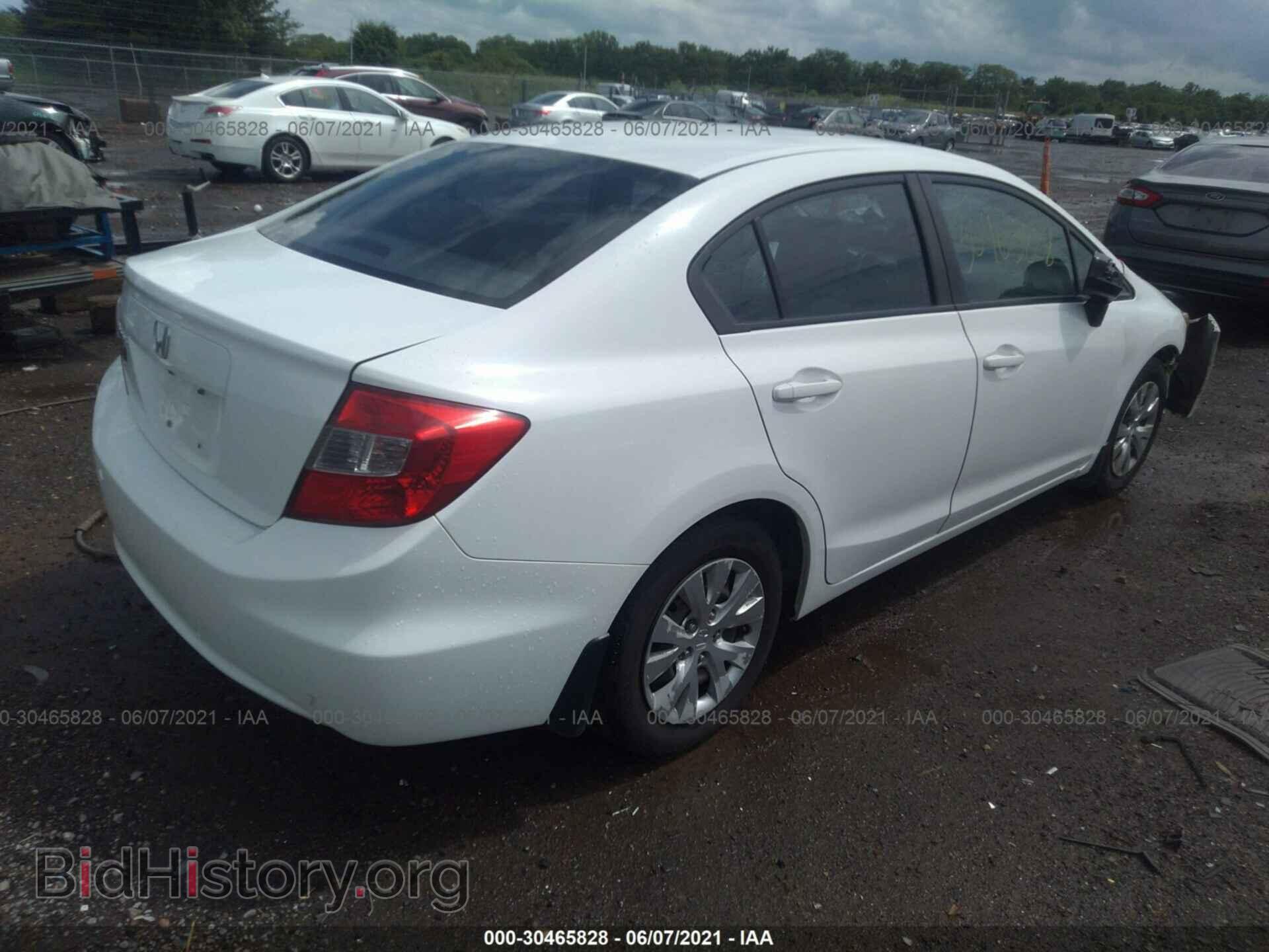 2012 HONDA CIVIC SDN - VIN: 19XFB2F55CE061679 - Фото 4