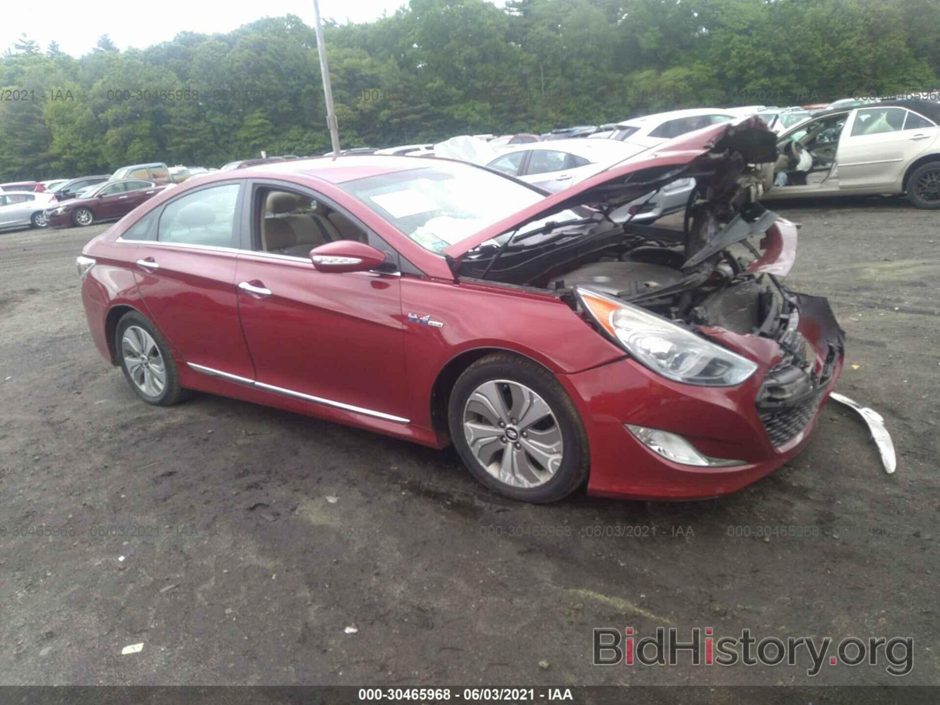 Photo KMHEC4A41DA097985 - HYUNDAI SONATA HYBRID 2013