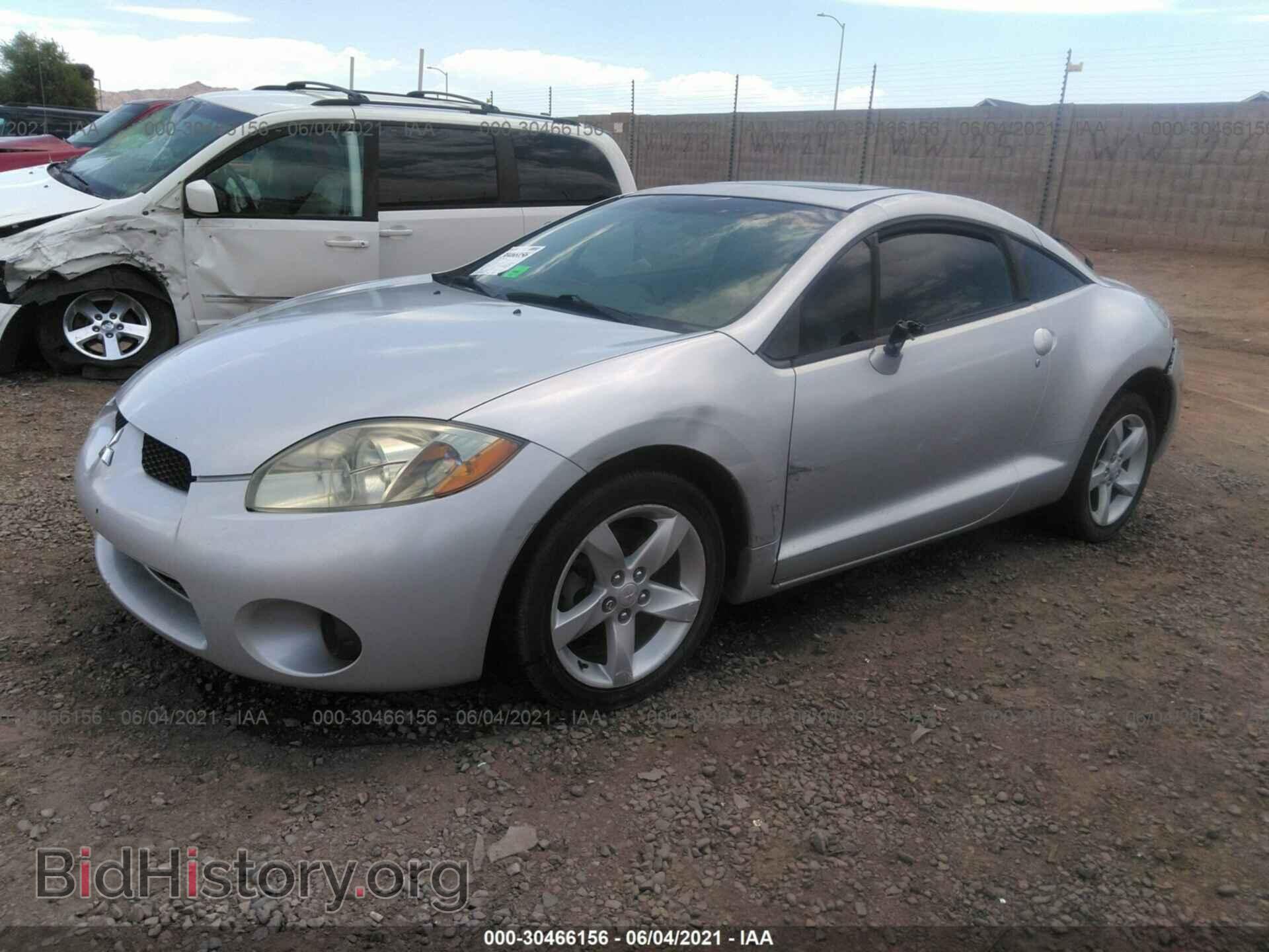 2006 MITSUBISHI ECLIPSE - VIN: 4A3AK24F06E024395 - Фото 2
