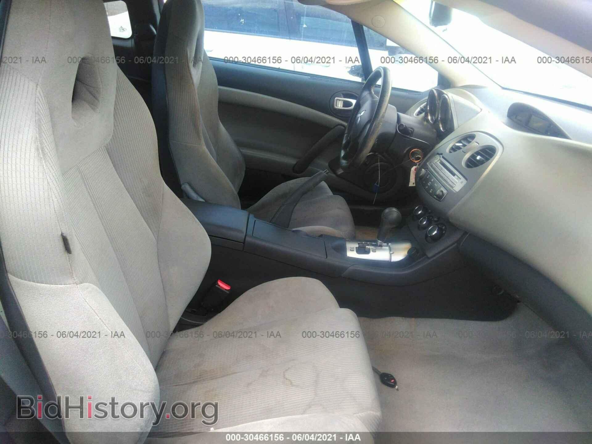 2006 MITSUBISHI ECLIPSE - VIN: 4A3AK24F06E024395 - Фото 5