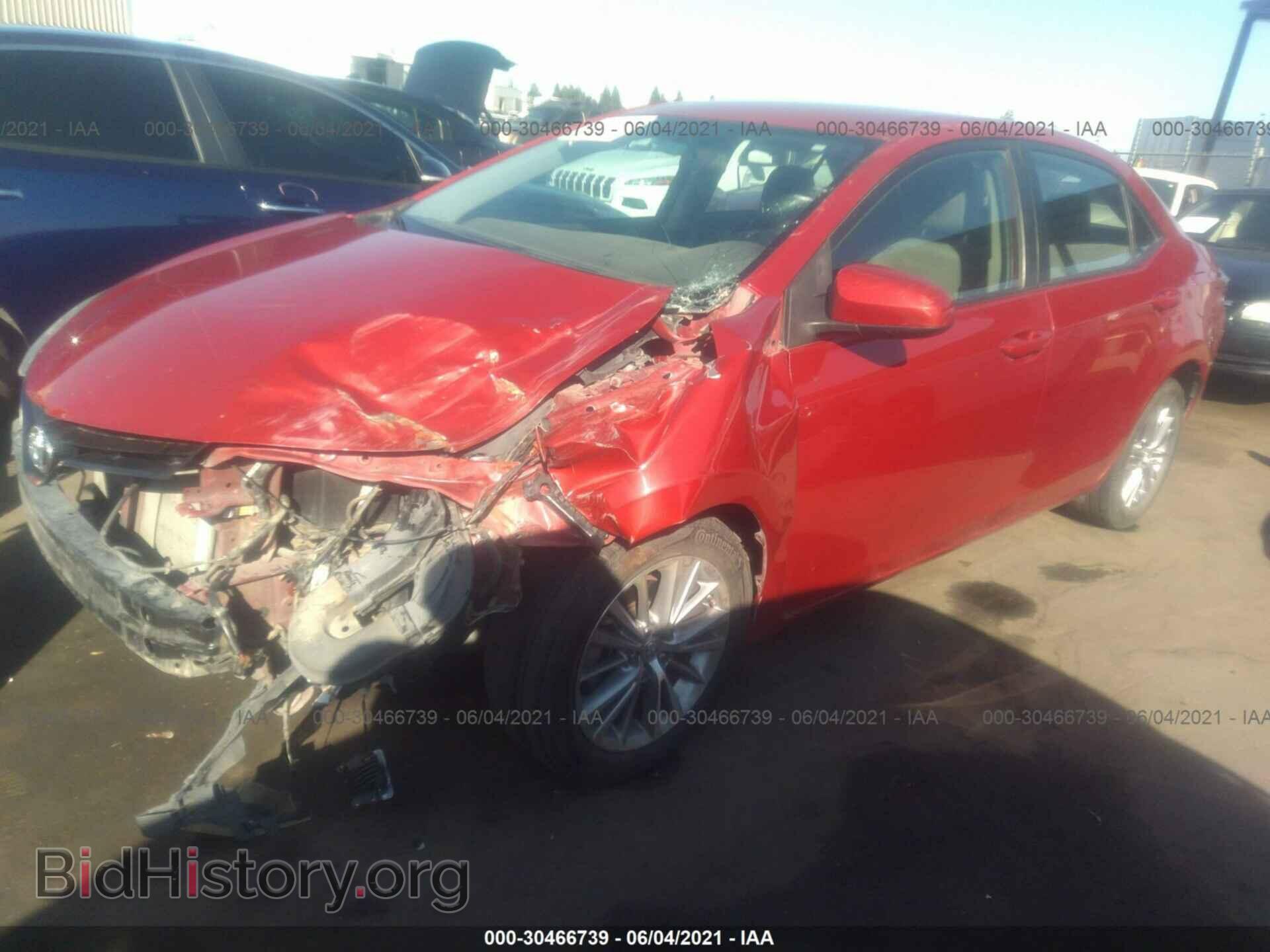 2014 Toyota COROLLA (VIN 5YFBURHE4EP156847) — фото 2 из 11