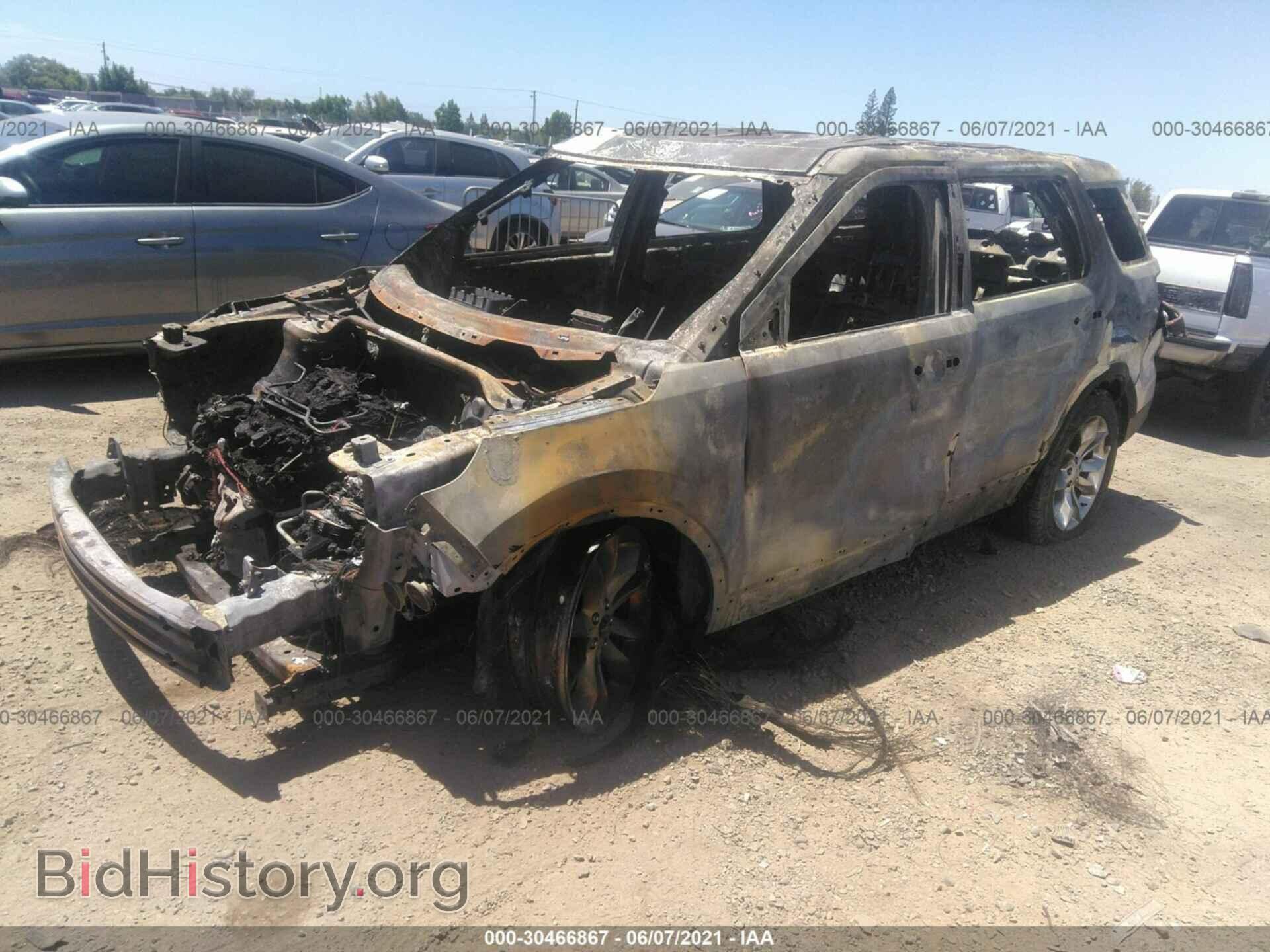 2013 FORD EXPLORER - VIN: 1FM5K8F8XDGB48077 - Фото 2