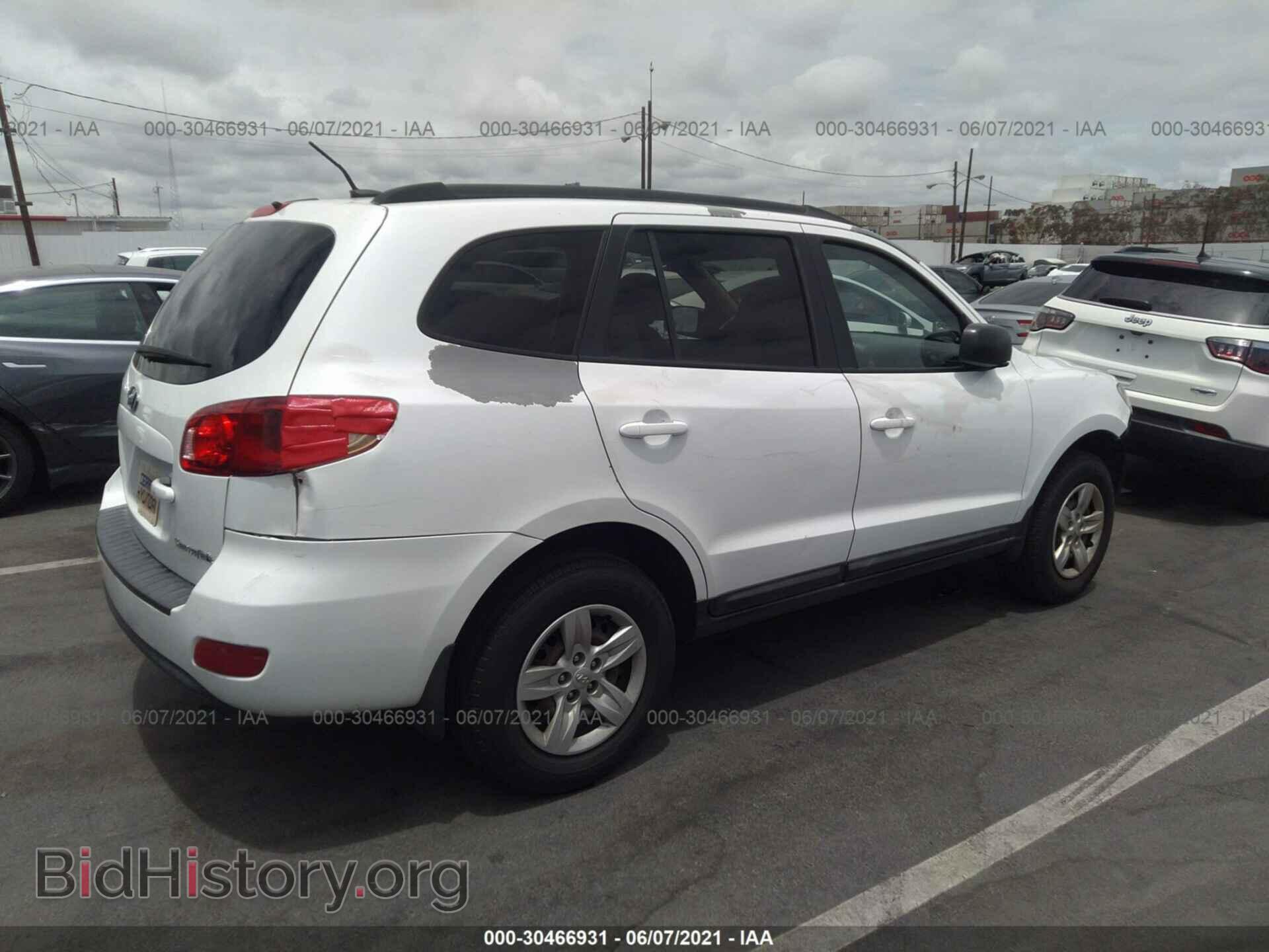 2009 HYUNDAI SANTA FE - VIN: 5NMSG13D09H329626 - Фото 4
