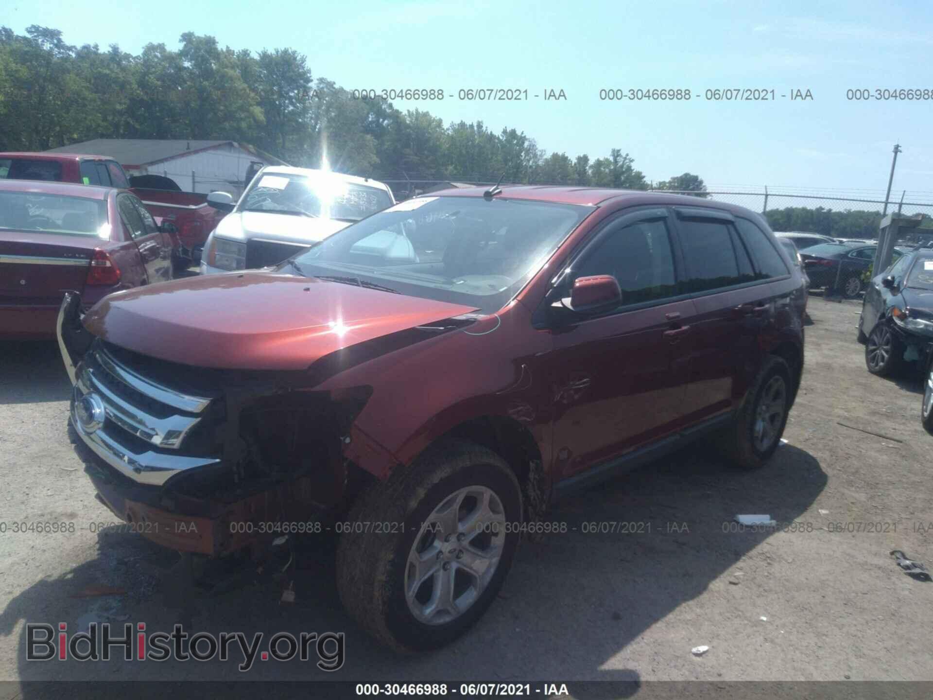 2014 FORD EDGE - VIN: 2FMDK3JCXEBB10898 - Photo 2