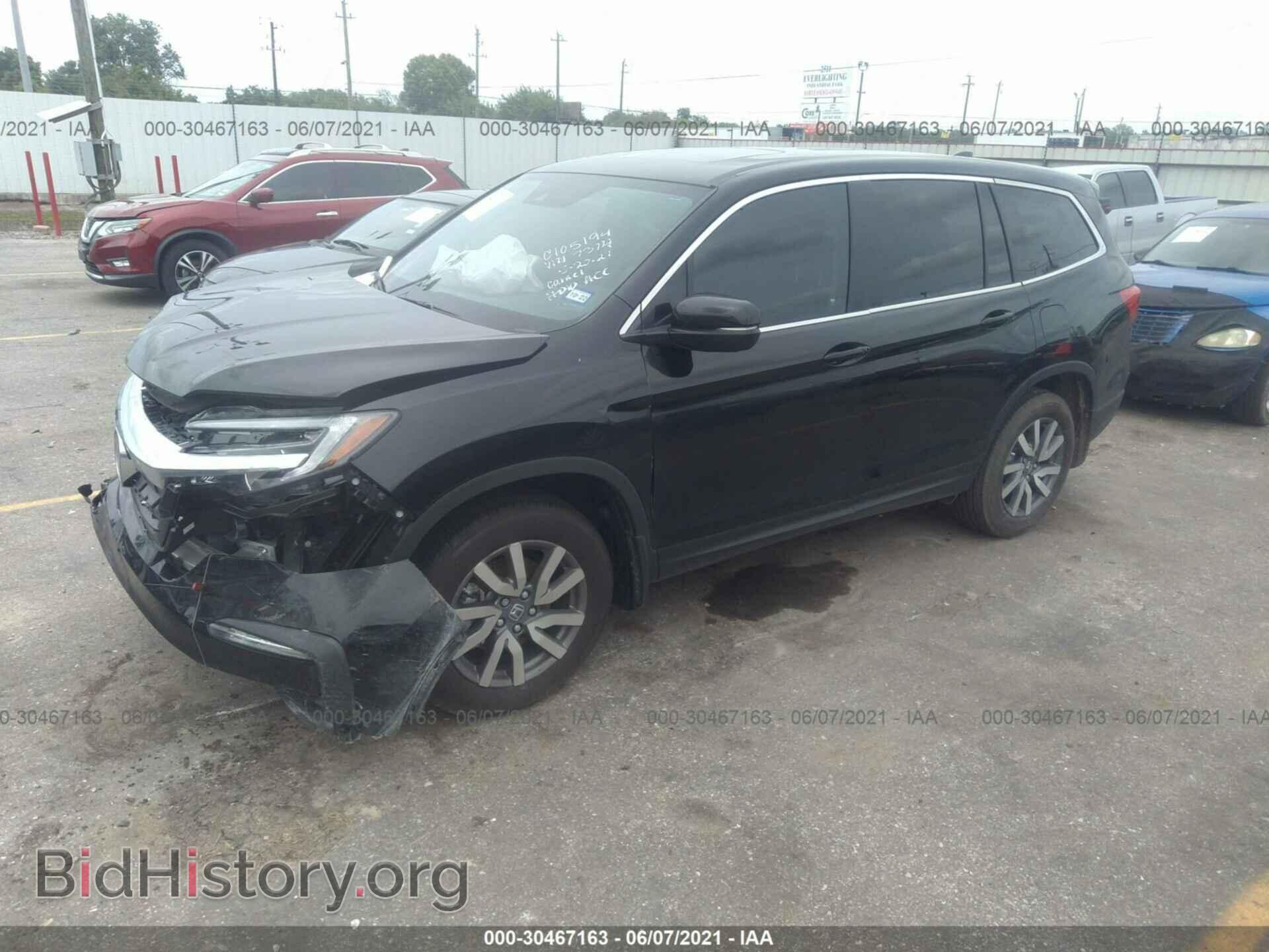 2021 HONDA PILOT - VIN: 5FNYF5H54MB007314 - Фото 2
