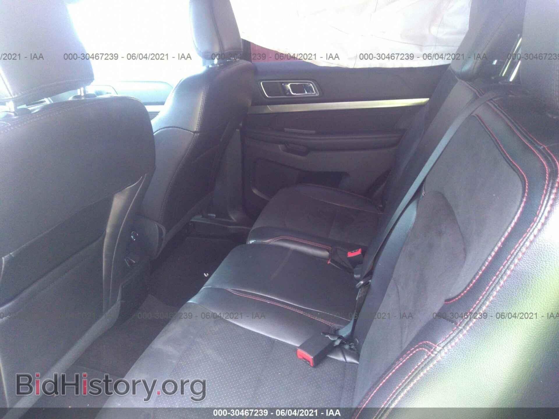 2018 FORD EXPLORER - VIN: 1FM5K7D83JGB52402 - Photo 8
