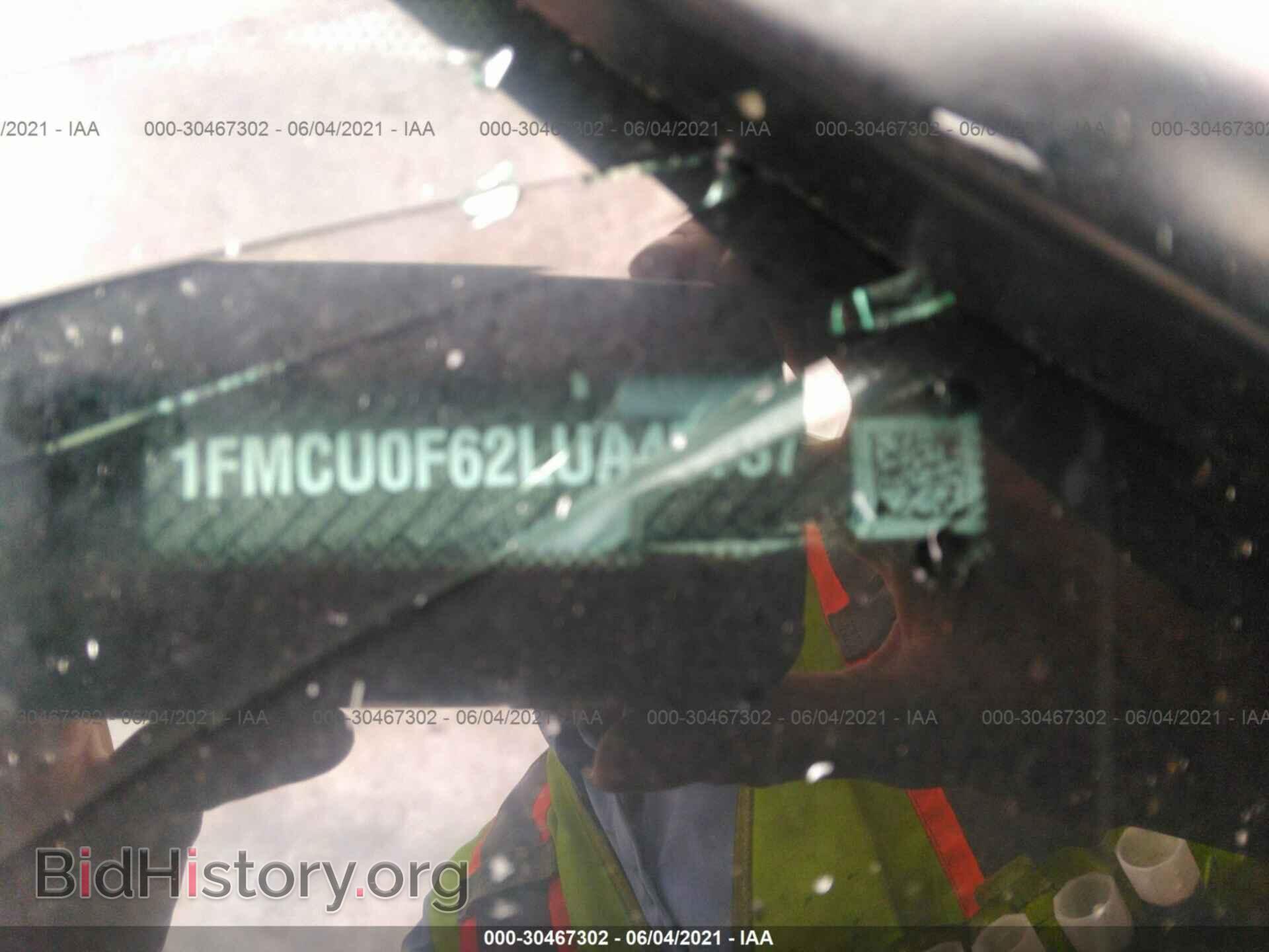2020 FORD ESCAPE - VIN: 1FMCU0F62LUA45737 - Фото 9