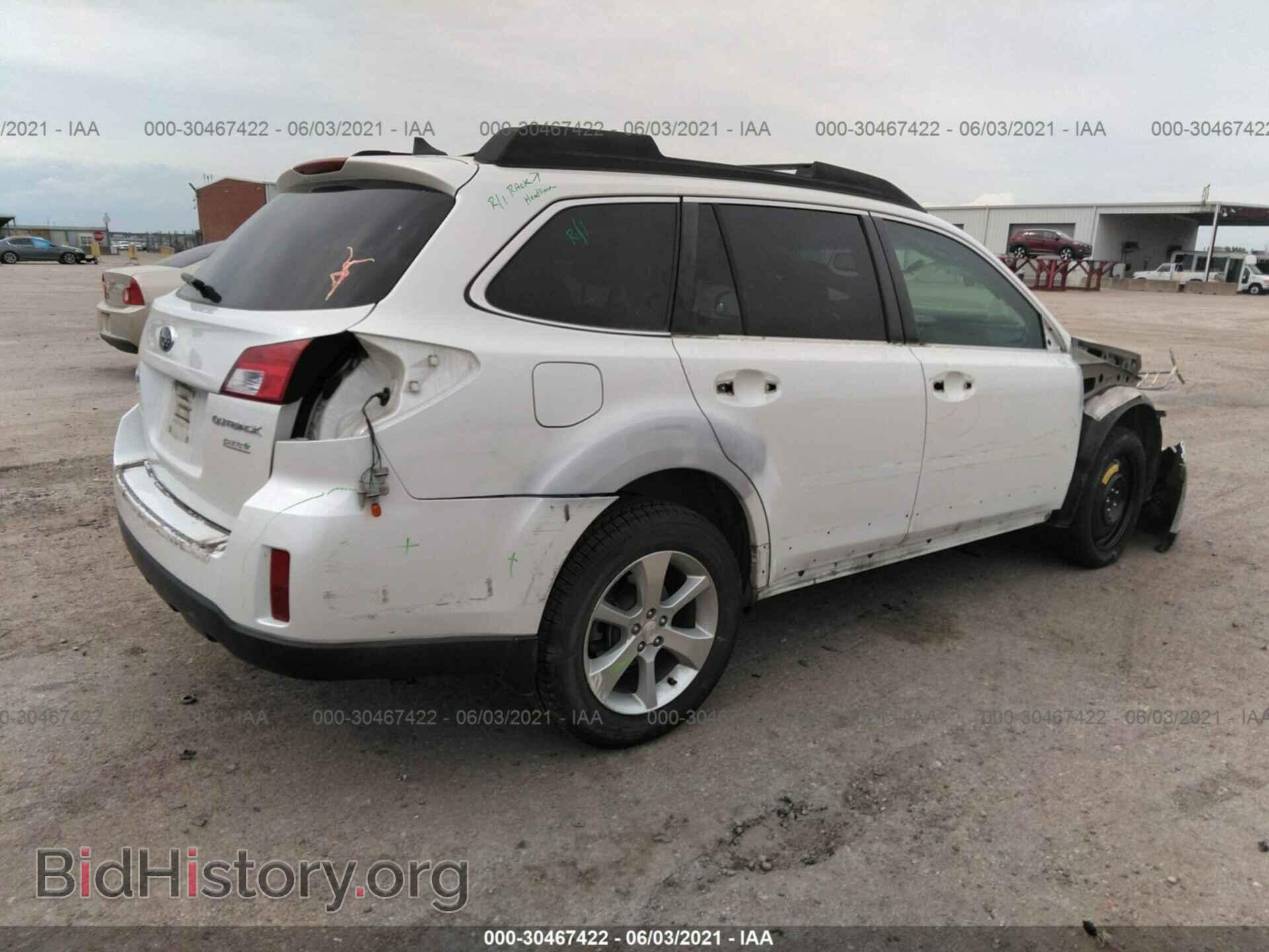 2014 SUBARU OUTBACK - VIN: 4S4BRBLC8E3204210 - Фото 4