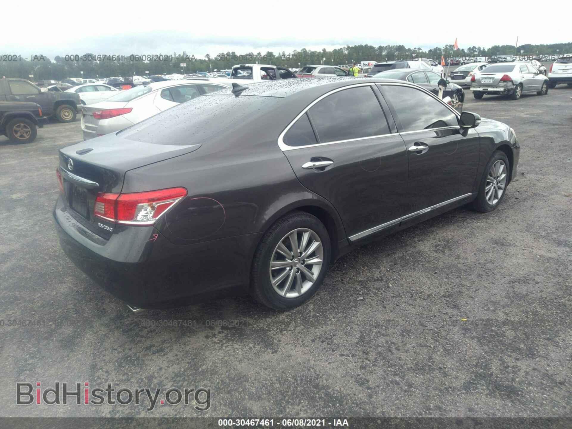 2011 LEXUS ES 350 - VIN: JTHBK1EG7B2440639 - Фото 4