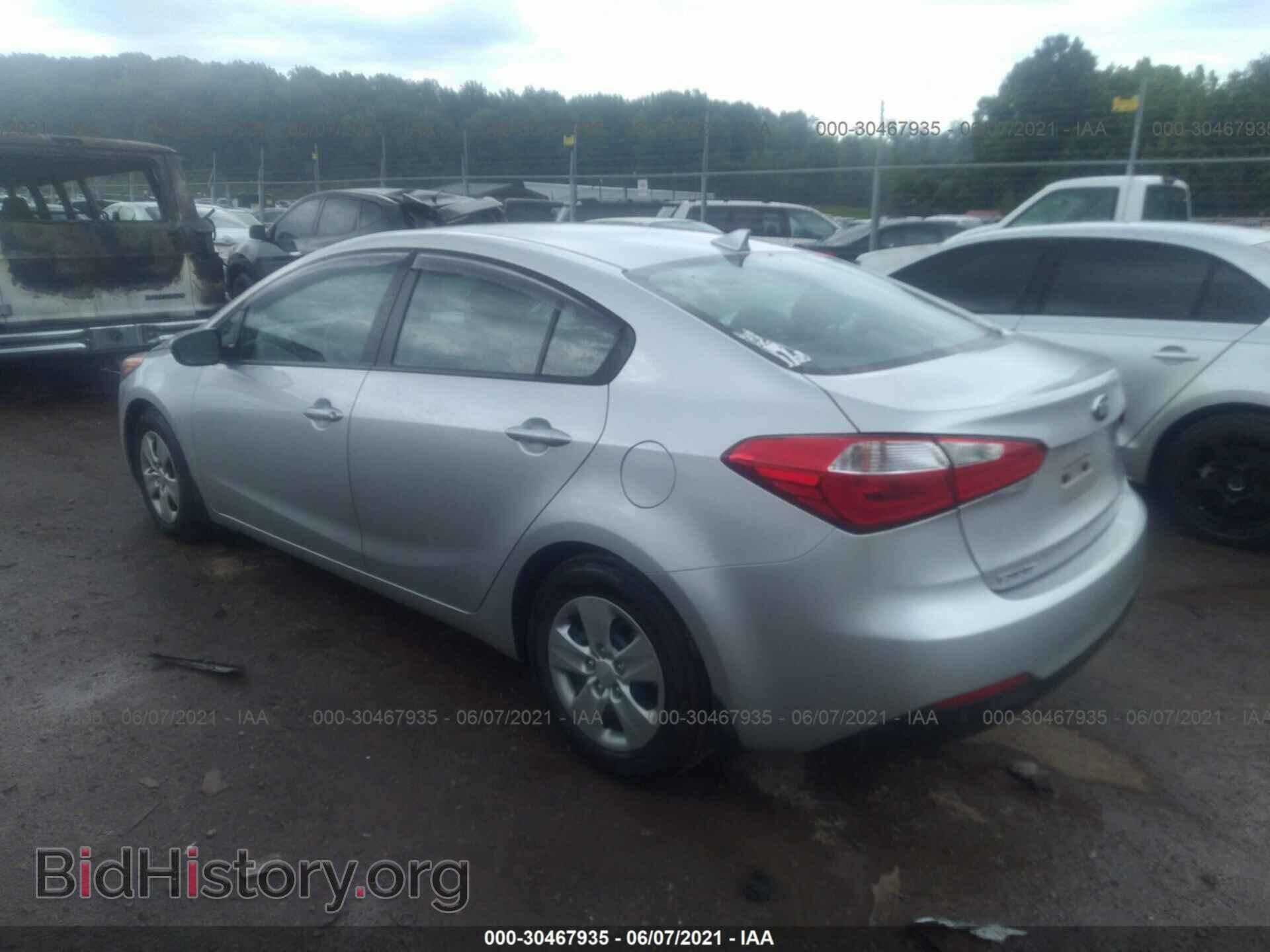 2015 KIA FORTE - VIN: KNAFK4A64F5260831 - Фото 3