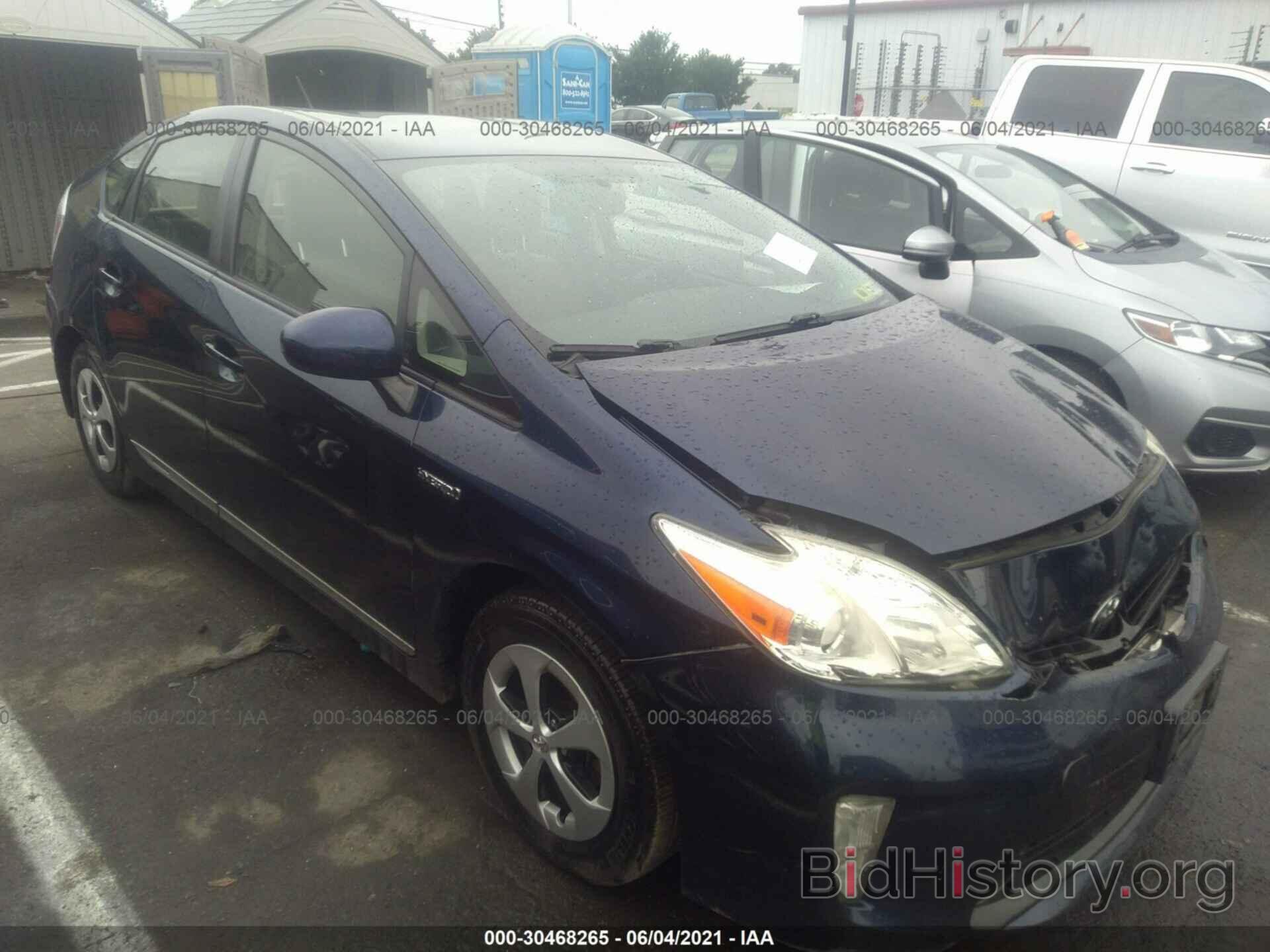 Photo JTDKN3DU5E1782841 - TOYOTA PRIUS 2014