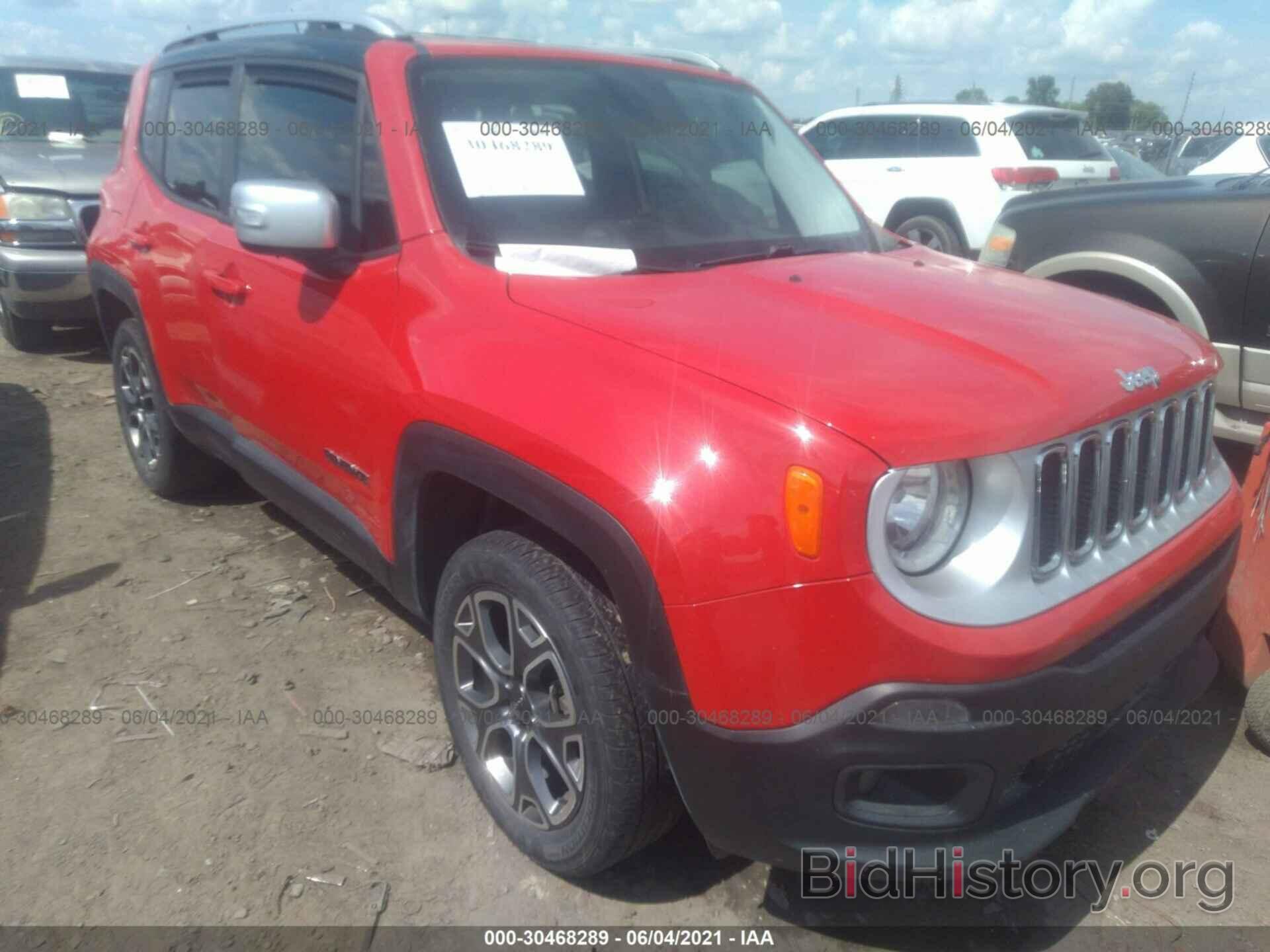 Photo ZACCJBDT5GPC66757 - JEEP RENEGADE 2016