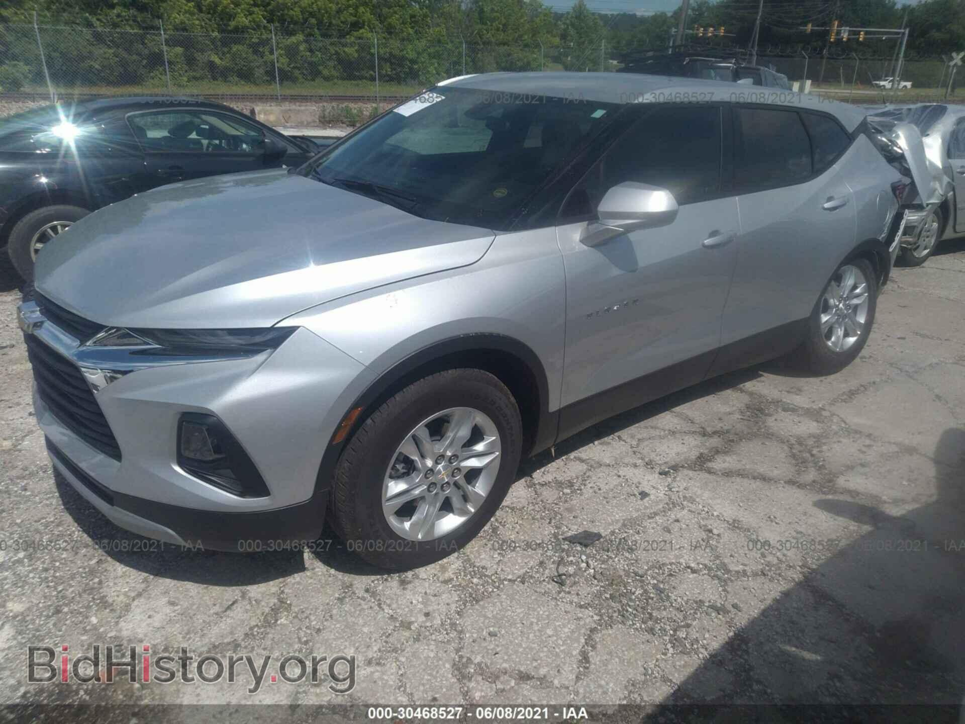 2021 CHEVROLET BLAZER - VIN: 3GNKBBRA9MS504868 - Фото 2