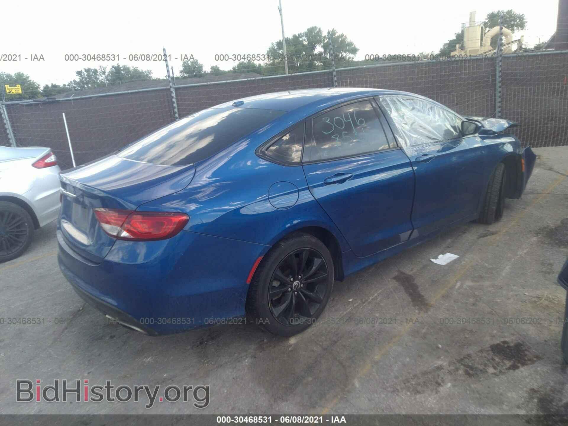 2015 CHRYSLER 200 - VIN: 1C3CCCBB3FN585032 - Фото 4