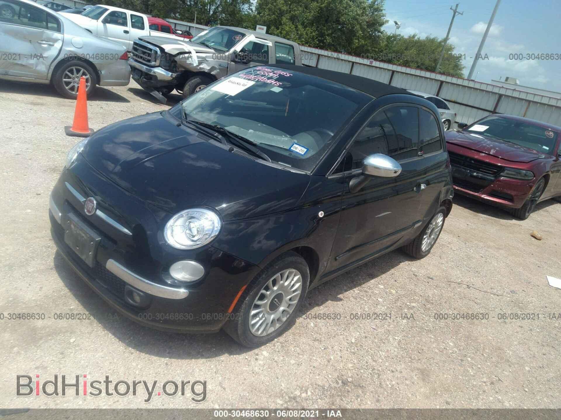 2015 FIAT 500C - VIN: 3C3CFFER9FT667994 - Фото 2