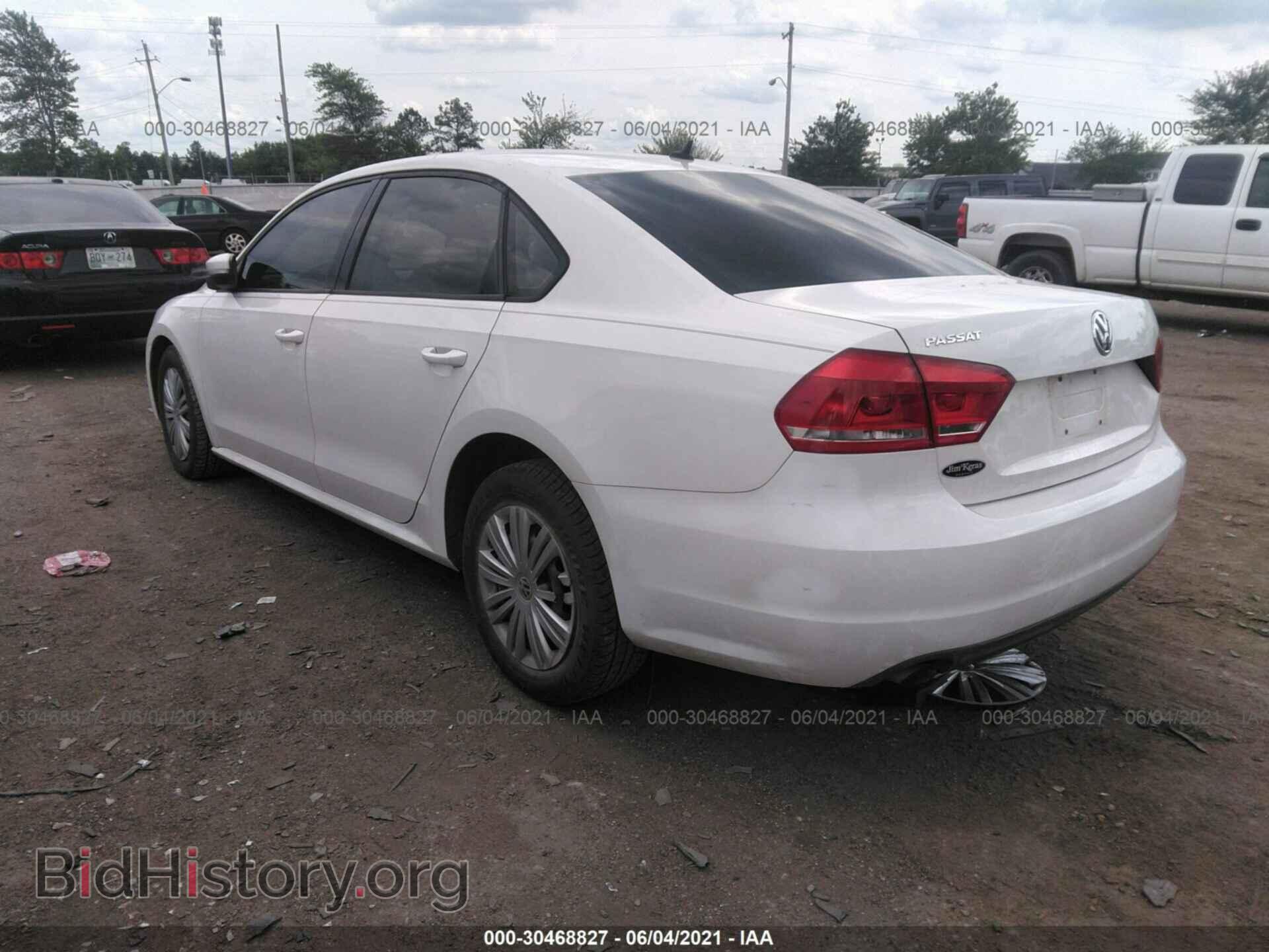 2014 VOLKSWAGEN PASSAT - VIN: 1VWAP7A33EC007447 - Фото 3