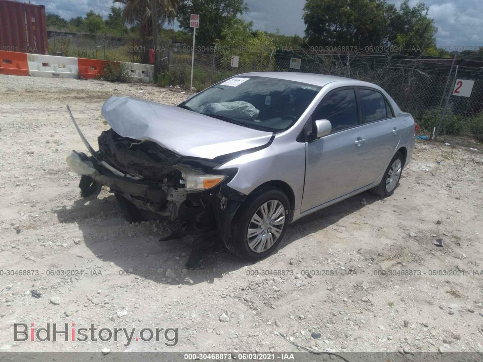 2012 TOYOTA COROLLA - VIN: 2T1BU4EE2CC848643 - Фото 2