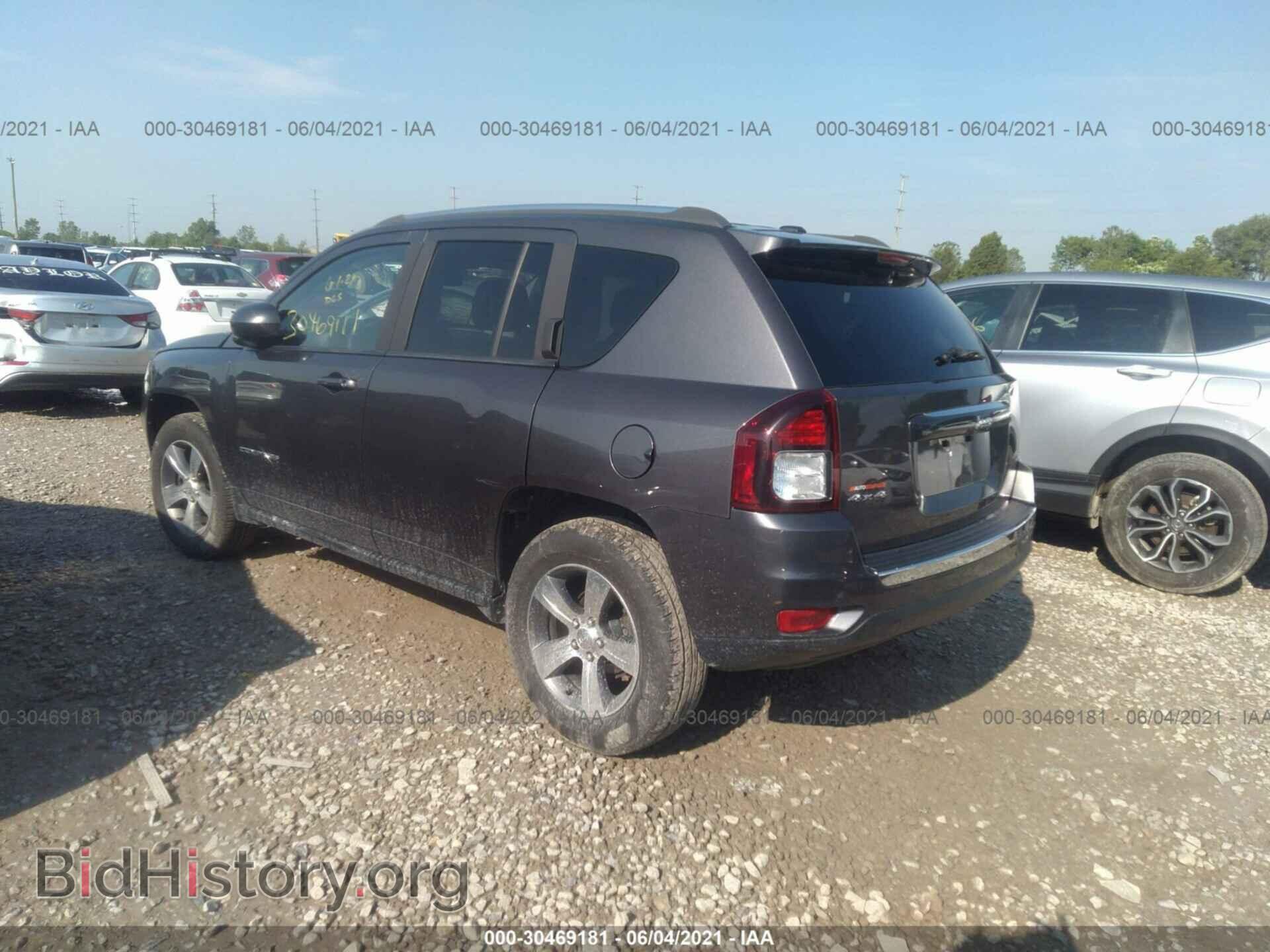2016 JEEP COMPASS - VIN: 1C4NJDEB4GD733904 - Фото 3