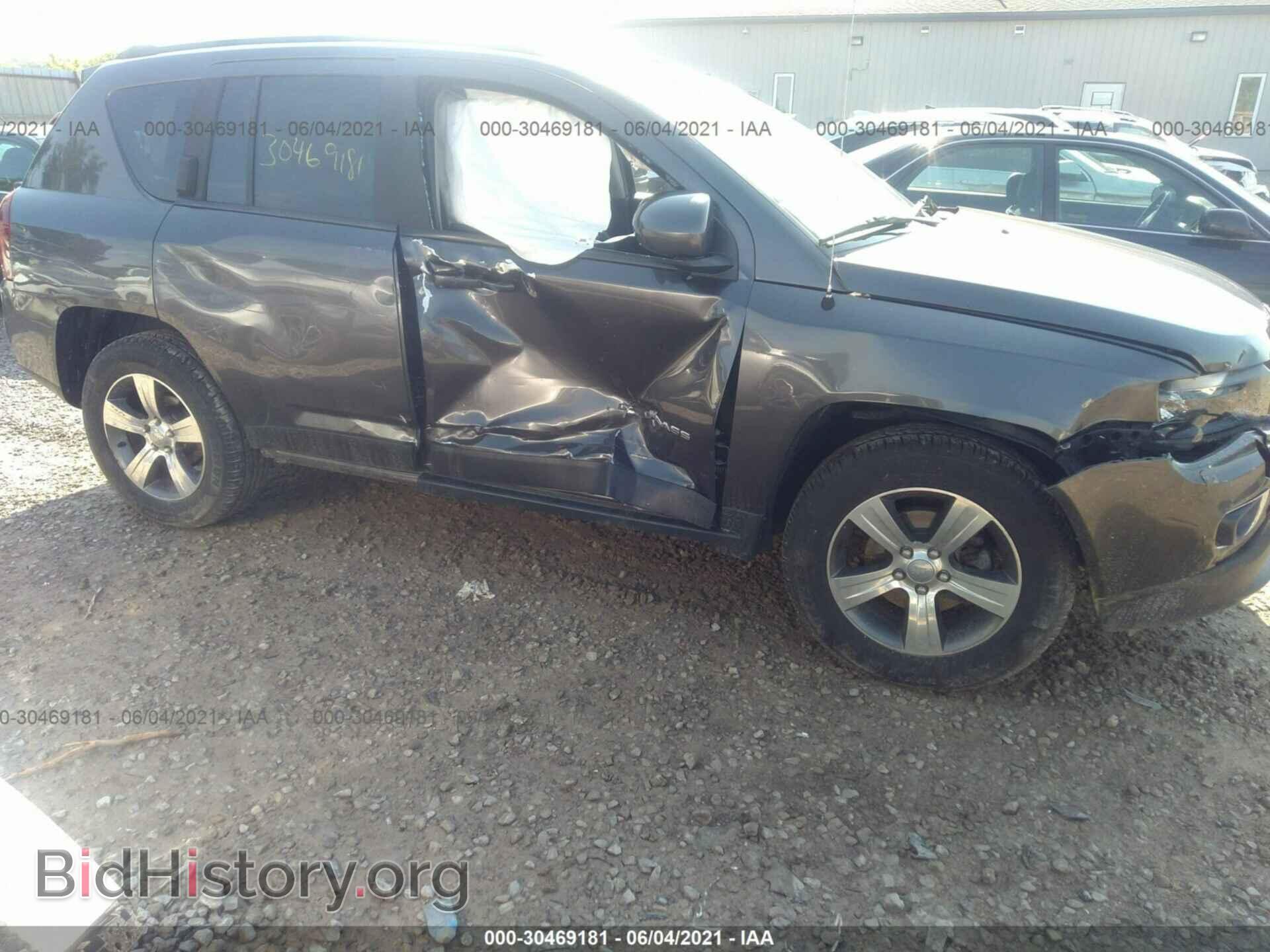 2016 JEEP COMPASS - VIN: 1C4NJDEB4GD733904 - Фото 6
