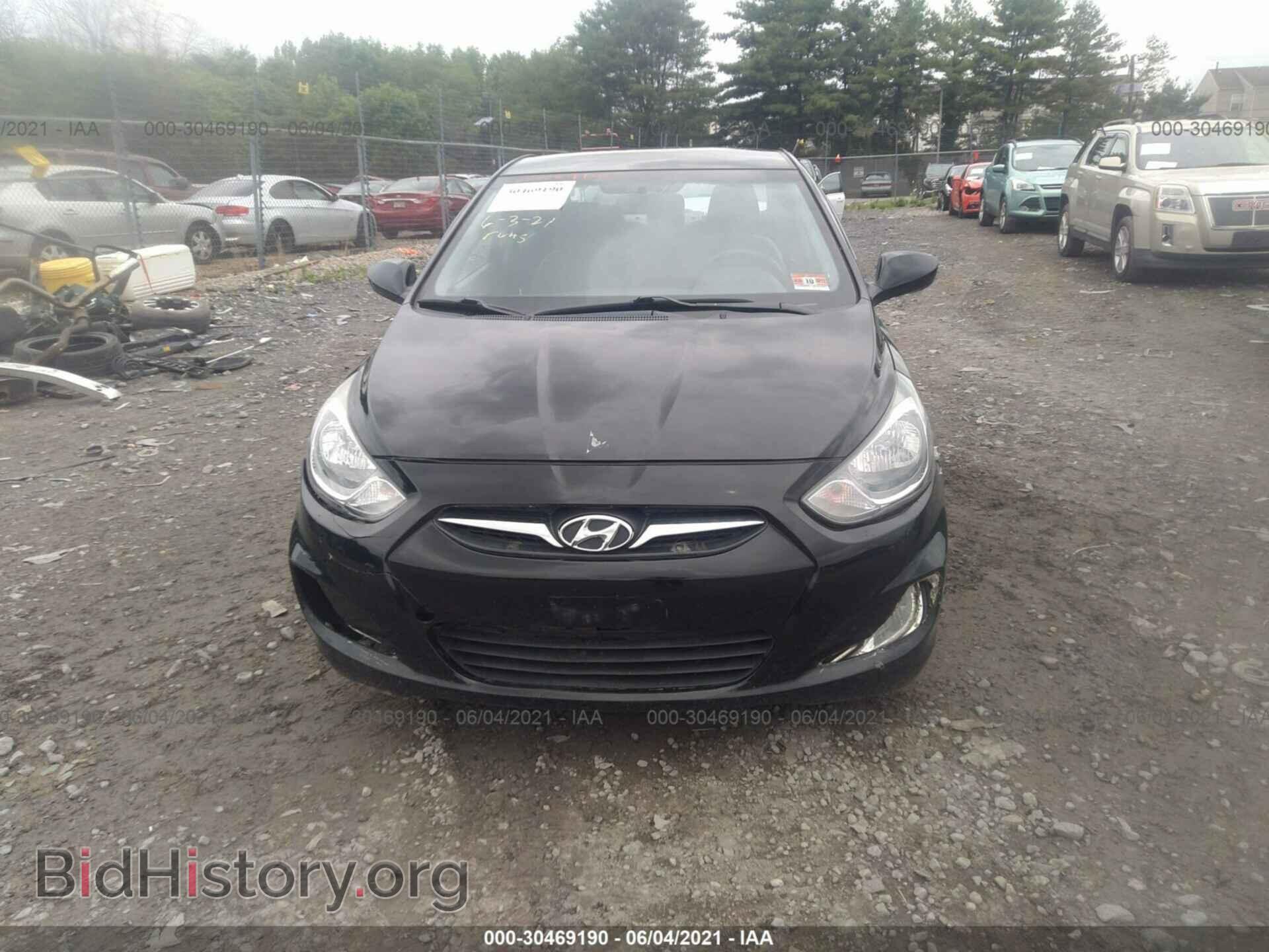 2013 HYUNDAI ACCENT - VIN: KMHCU4AE1DU341498 - Фото 6