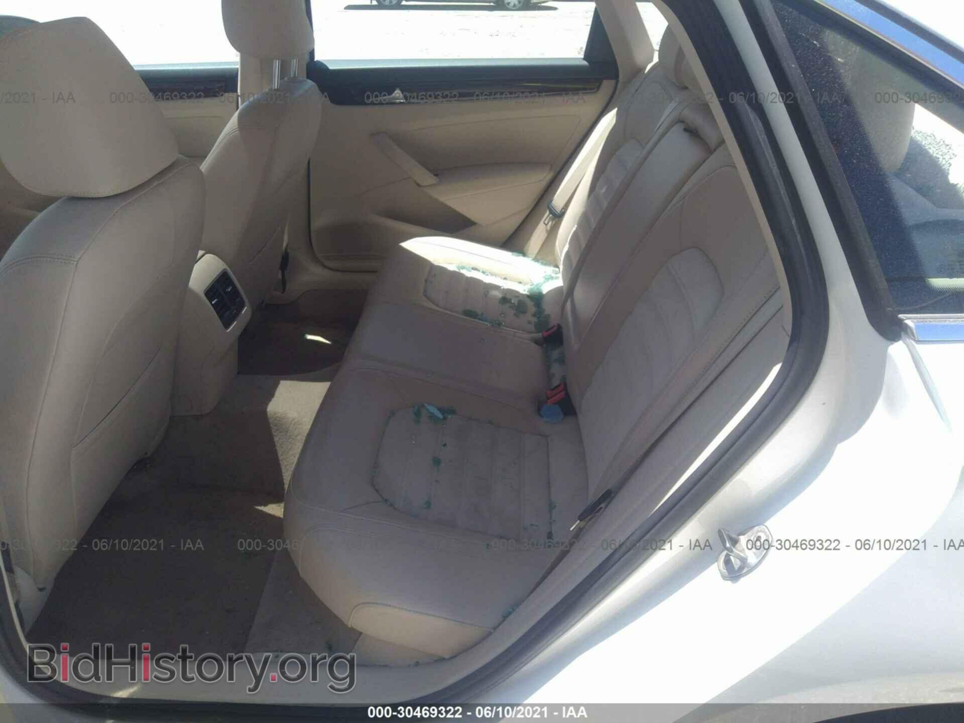 2013 VOLKSWAGEN PASSAT - VIN: 1VWCP7A32DC019600 - Фото 8